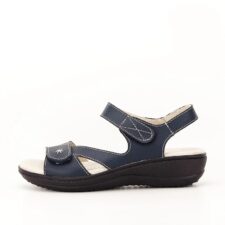Sandale bleumarin din piele naturala Sara 129 5521