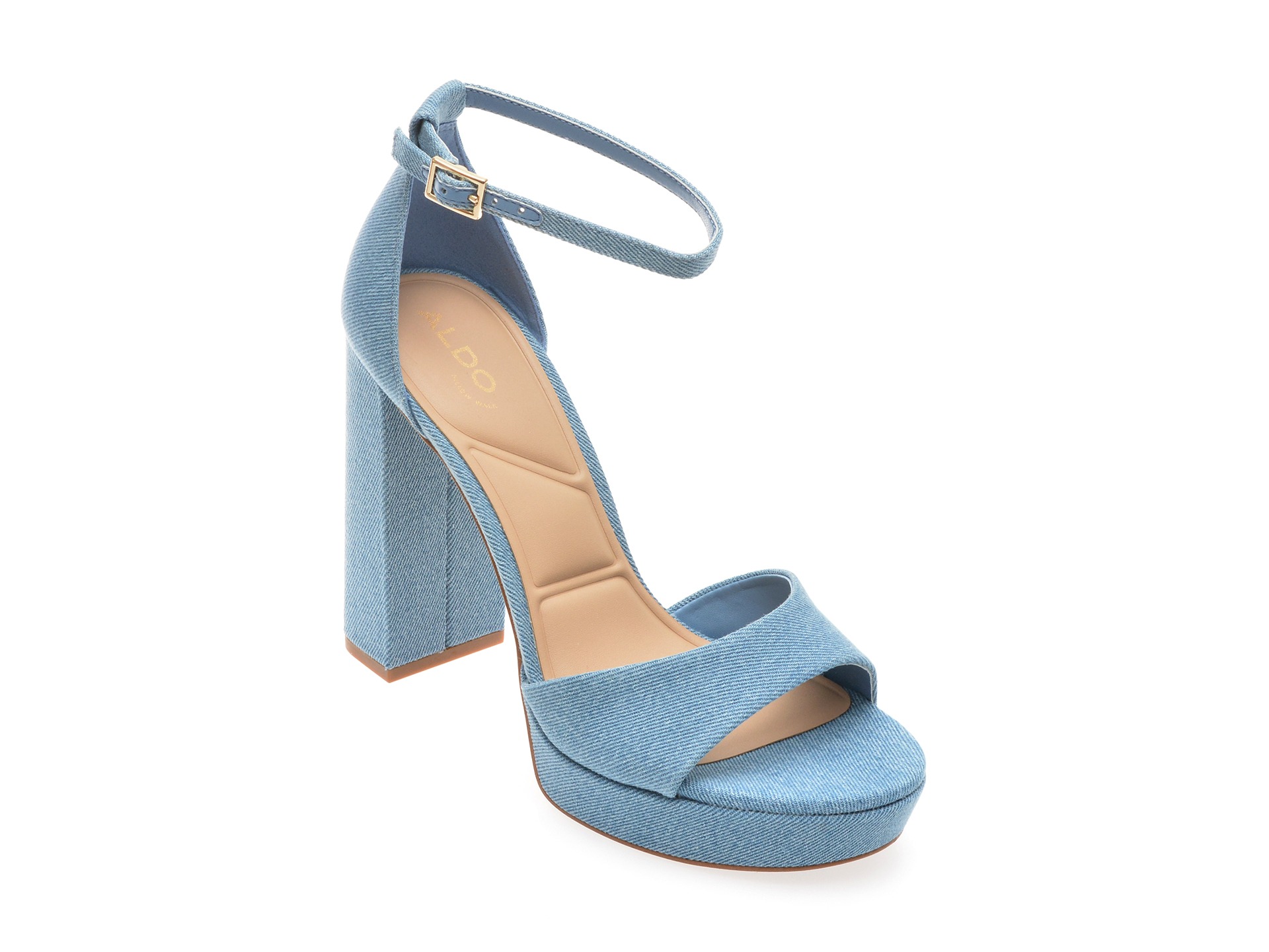 Sandale casual ALDO bleumarin, 13706595, din material textil 1 Sandale casual ALDO bleumarin