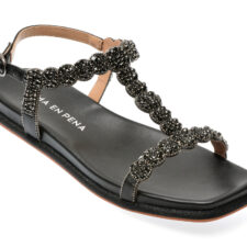 Sandale casual ALMA EN PENA negre