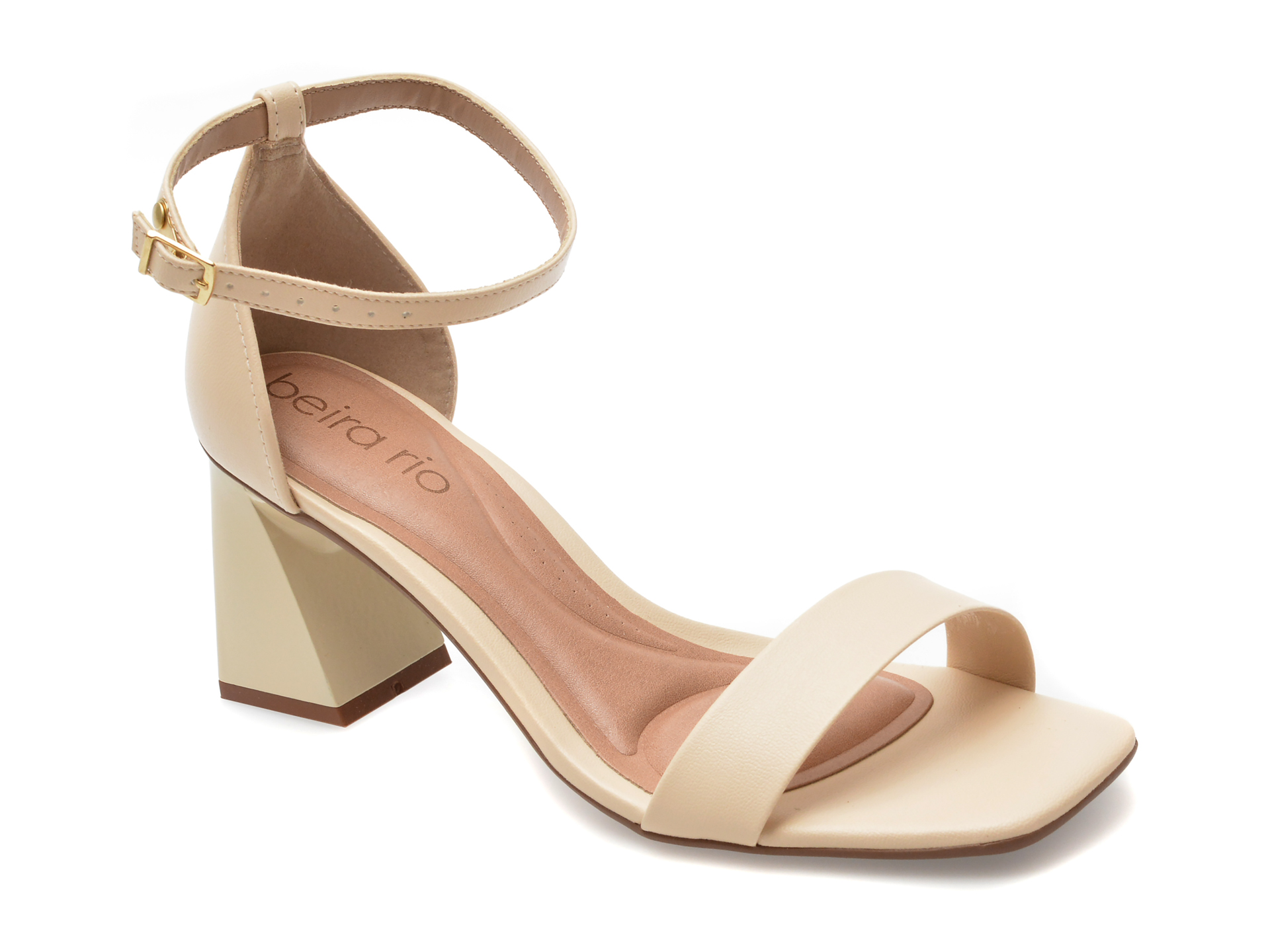 Sandale casual BEIRA RIO bej, 8471103, din piele ecologica 1 Sandale casual BEIRA RIO bej