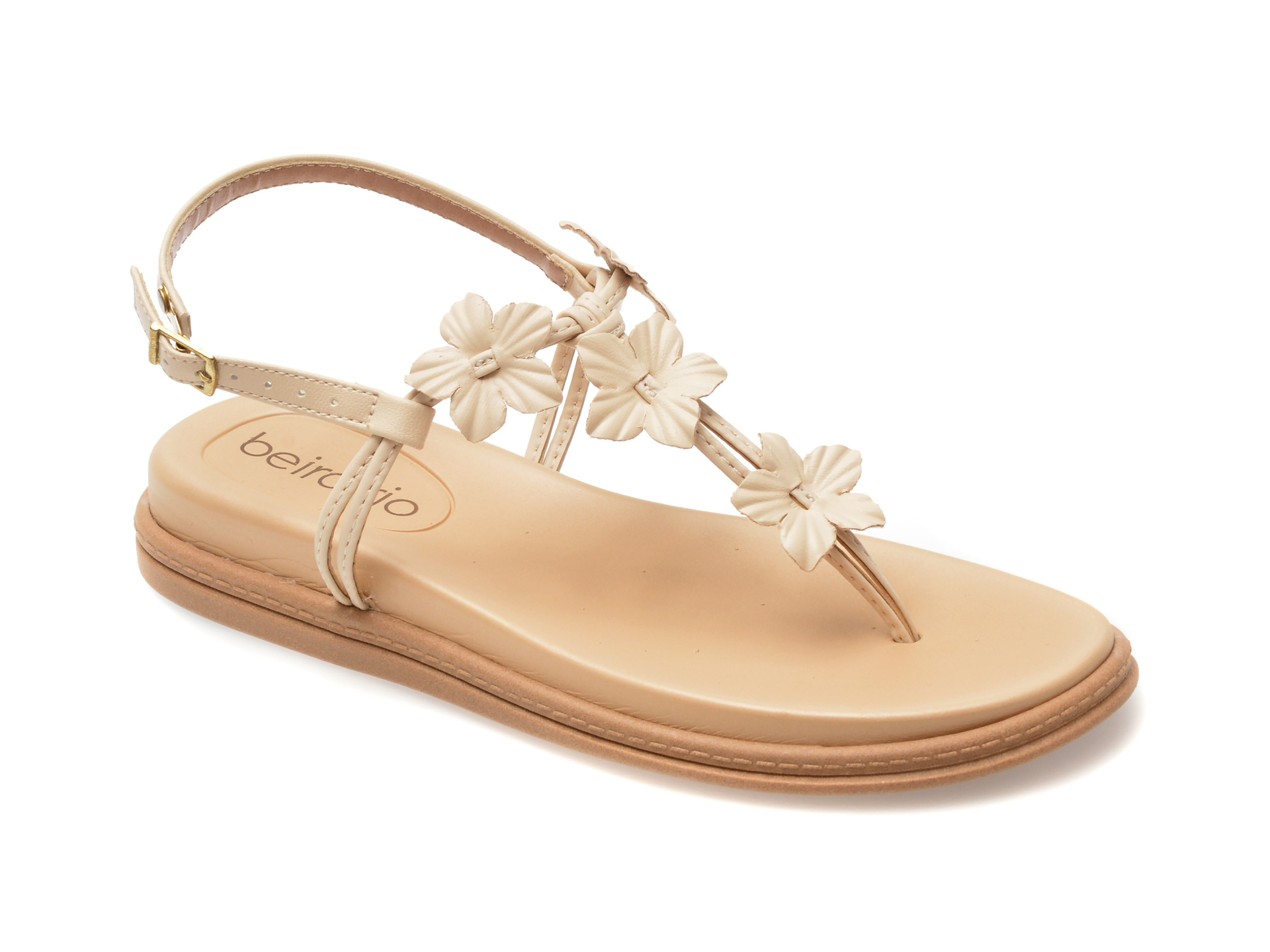 Sandale casual BEIRA RIO bej, 8513102, din piele ecologica 1 Sandale casual BEIRA RIO bej
