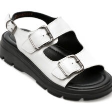 Sandale casual DAKKEM albe