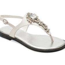 Sandale casual EPICA albe