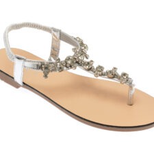 Sandale casual EPICA argintii