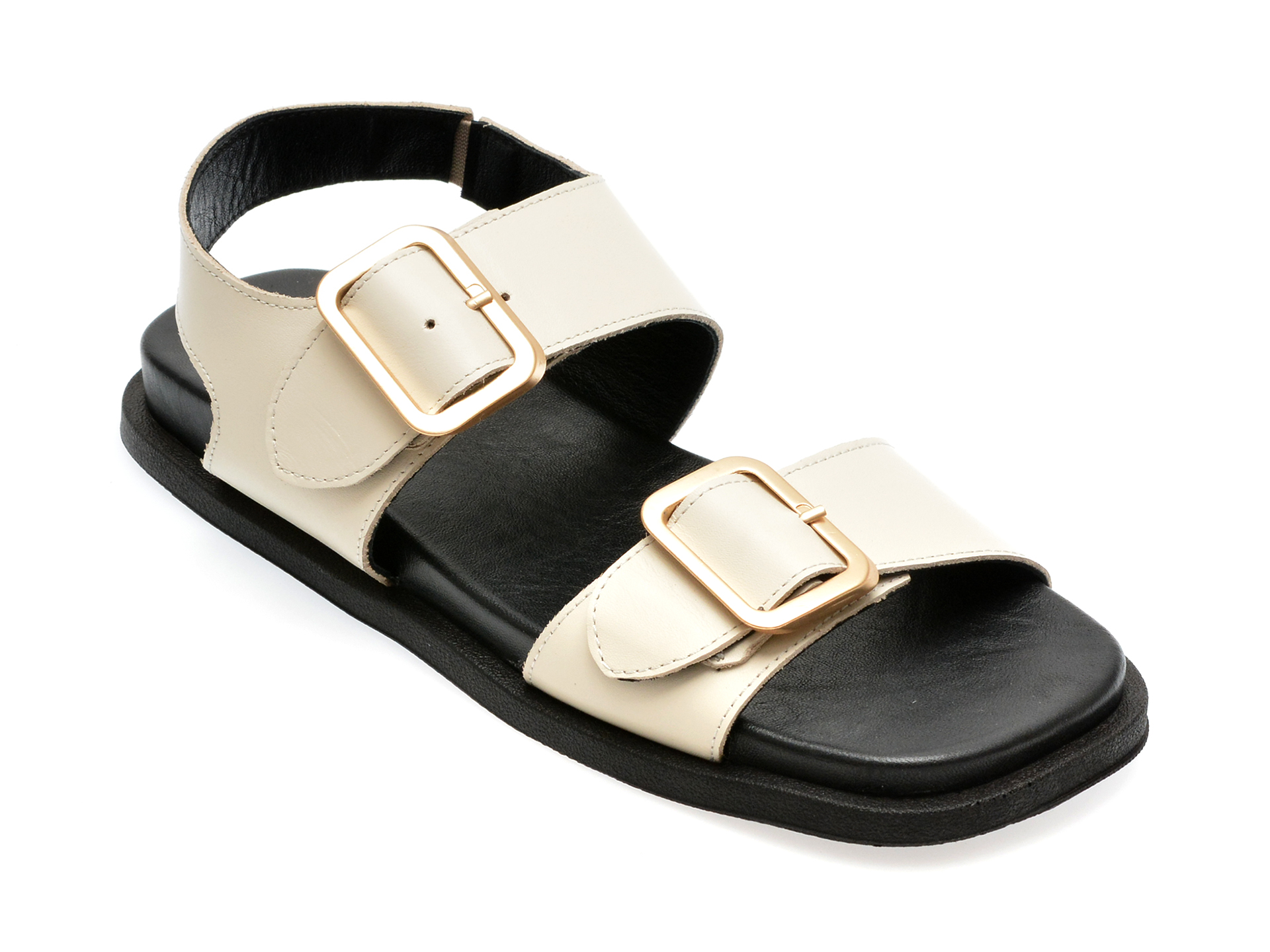 Sandale casual EPICA bej, 3772972, din piele naturala 1 Sandale casual EPICA bej