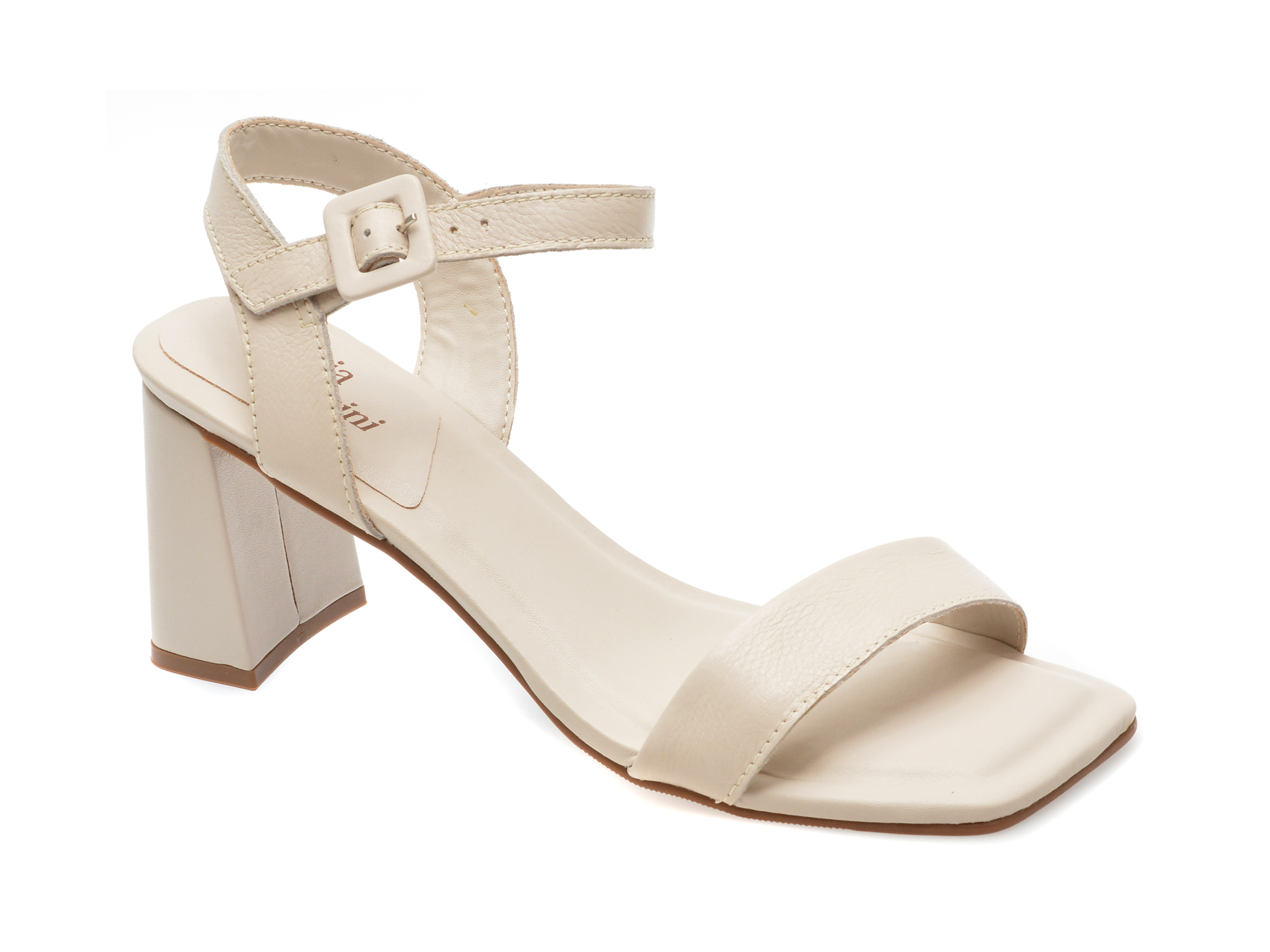 Sandale casual FLAVIA PASSINI bej, 357106, din piele naturala 1 Sandale casual FLAVIA PASSINI bej