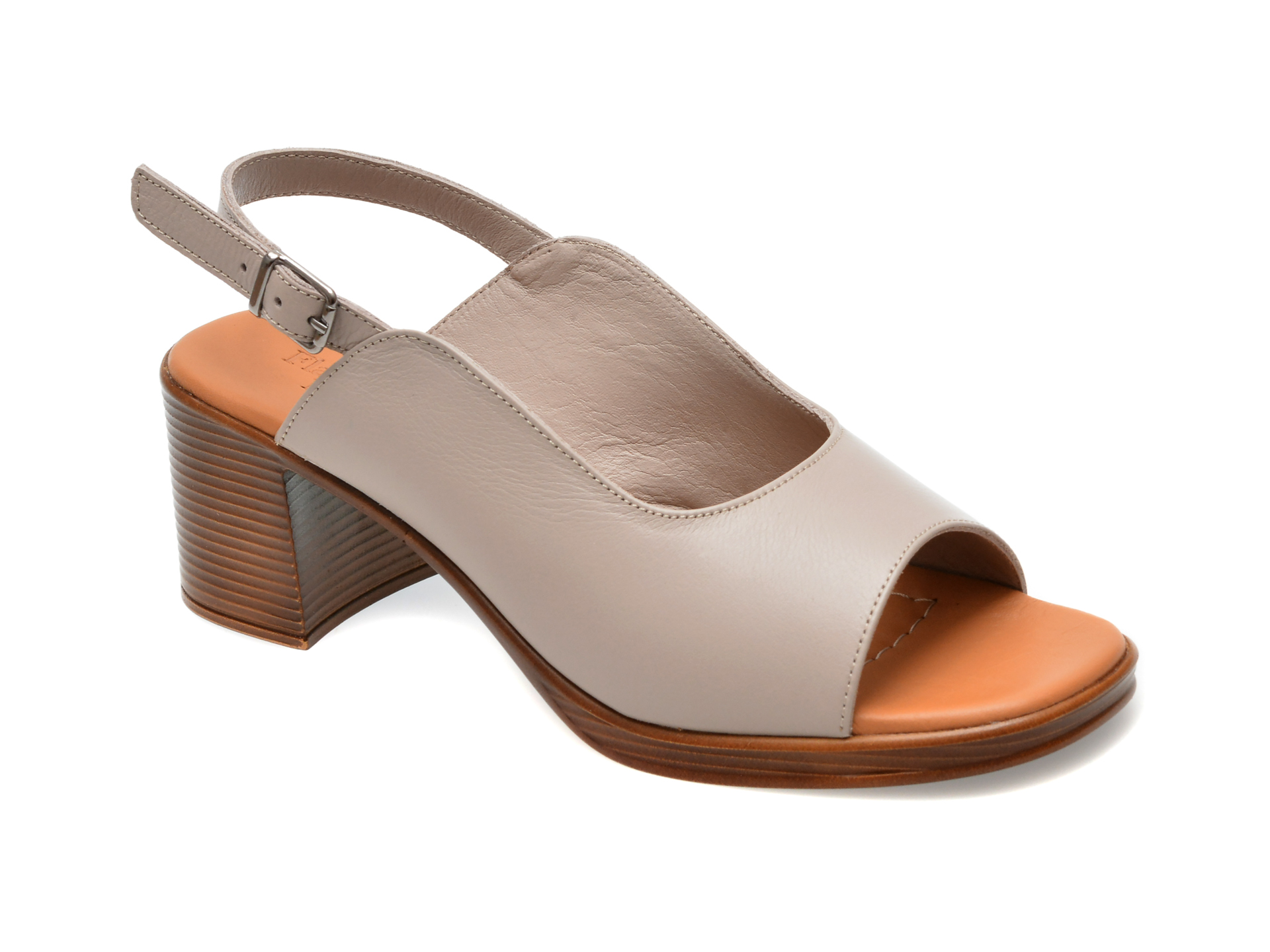 Sandale casual FLAVIA PASSINI gri, 13101, din piele naturala 1 Sandale casual FLAVIA PASSINI gri