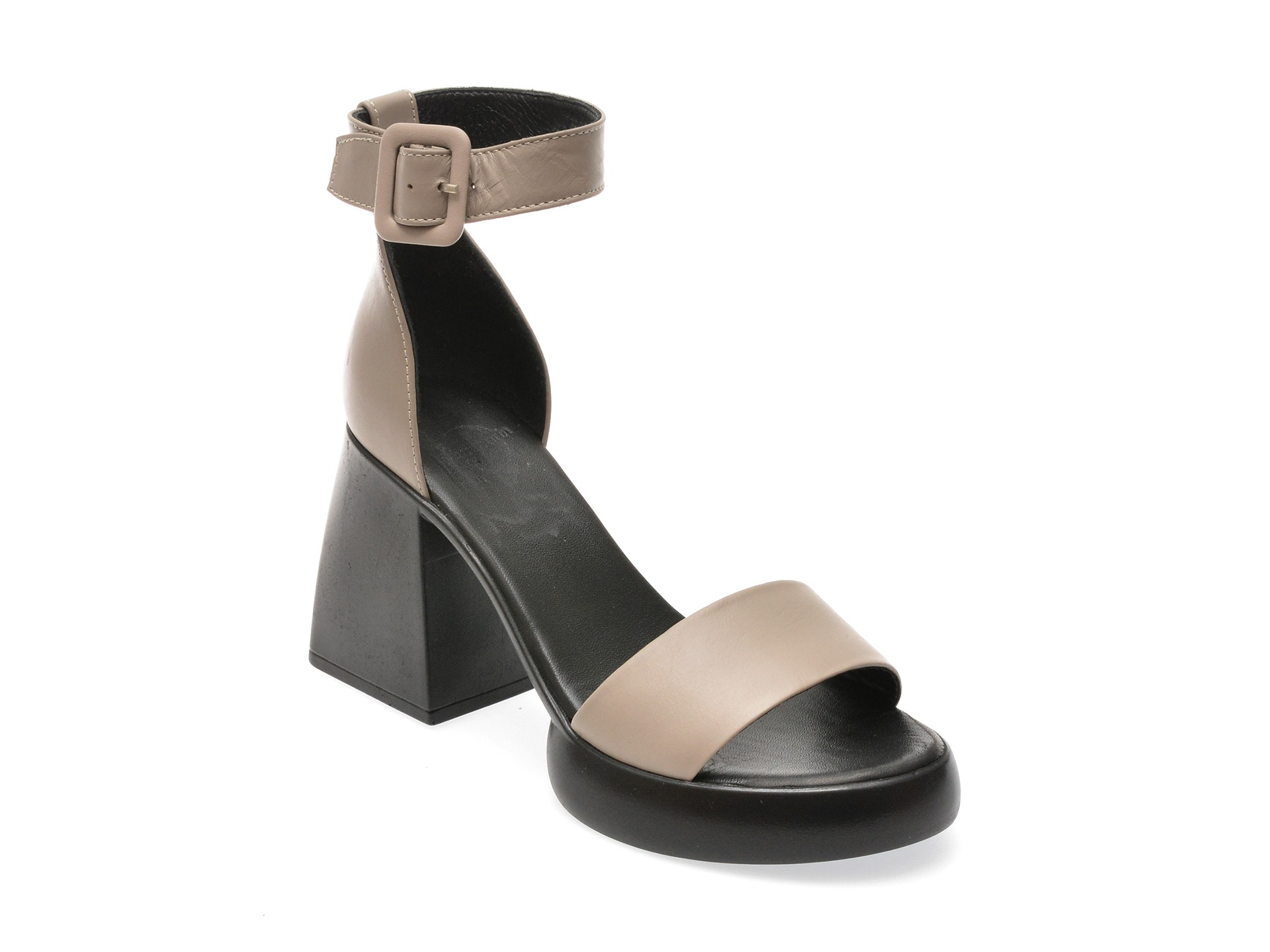 Sandale casual FLAVIA PASSINI gri, 3471063, din piele naturala 1 Sandale casual FLAVIA PASSINI gri