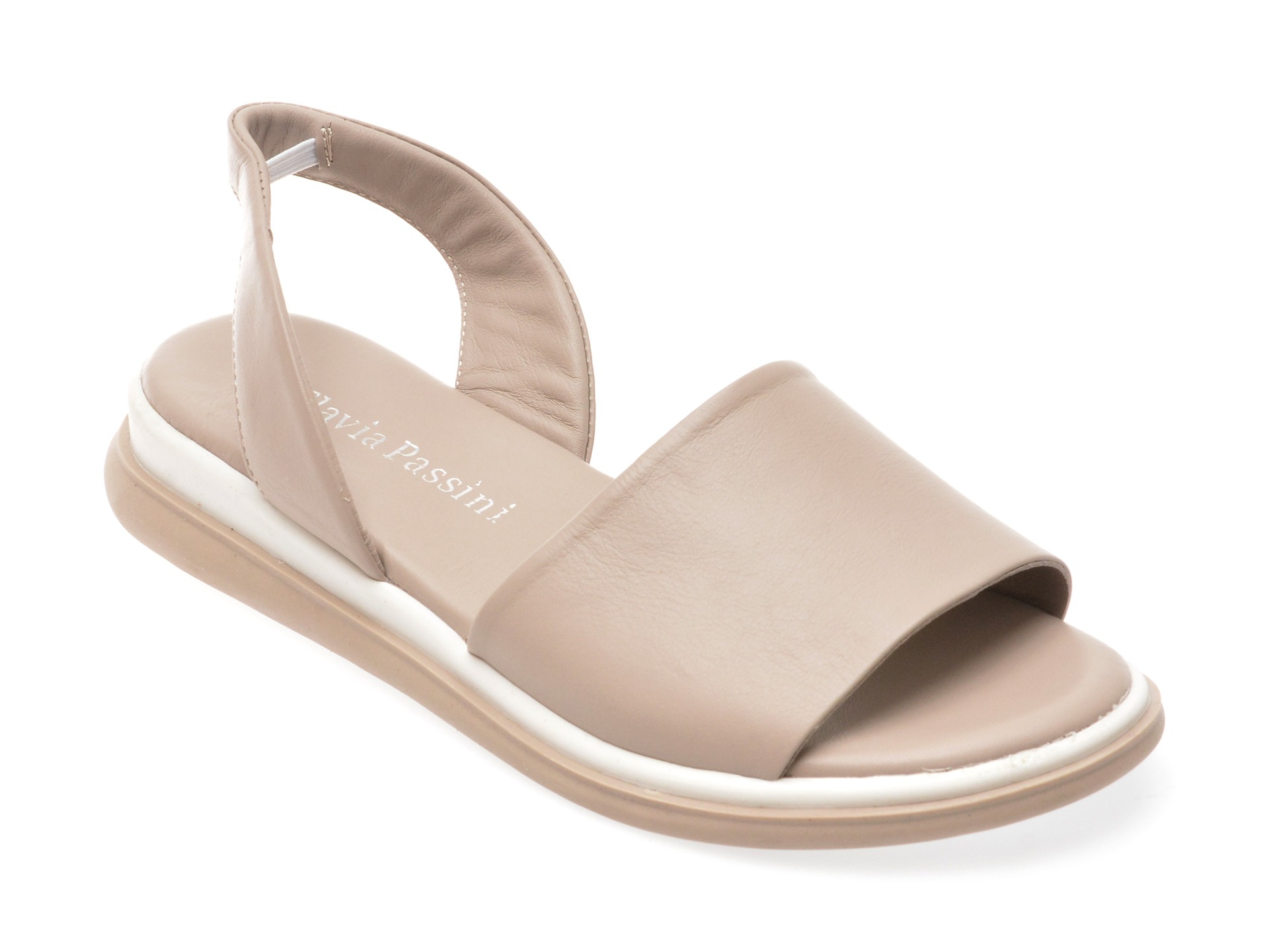 Sandale casual FLAVIA PASSINI gri, 347857, din piele naturala 1 Sandale casual FLAVIA PASSINI gri