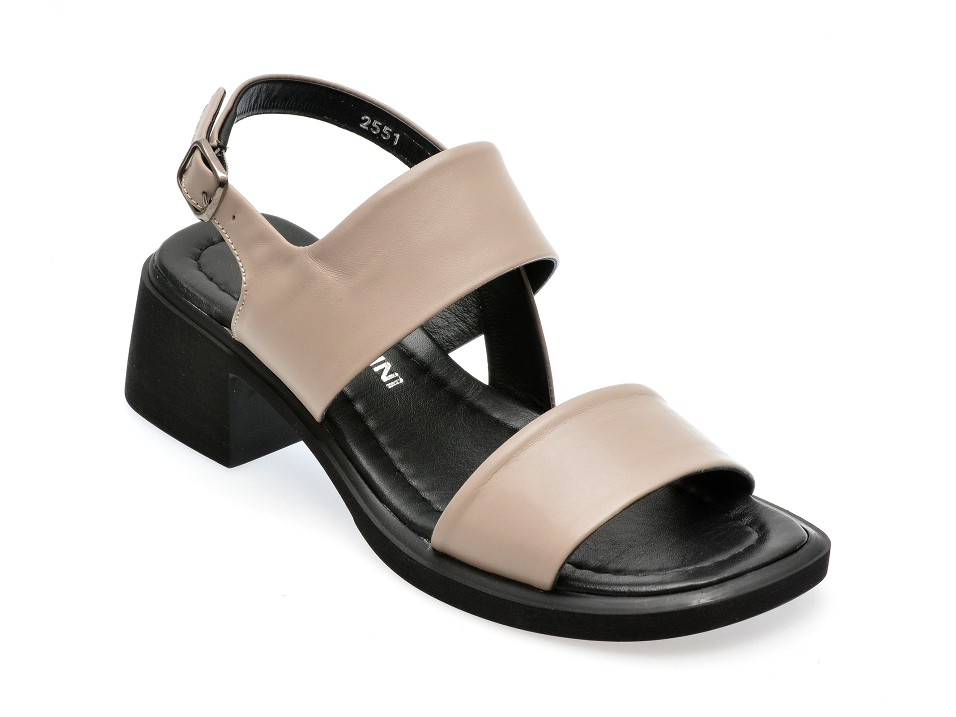 Sandale casual FLAVIA PASSINI gri, 5162551, din piele naturala 1 Sandale casual FLAVIA PASSINI gri