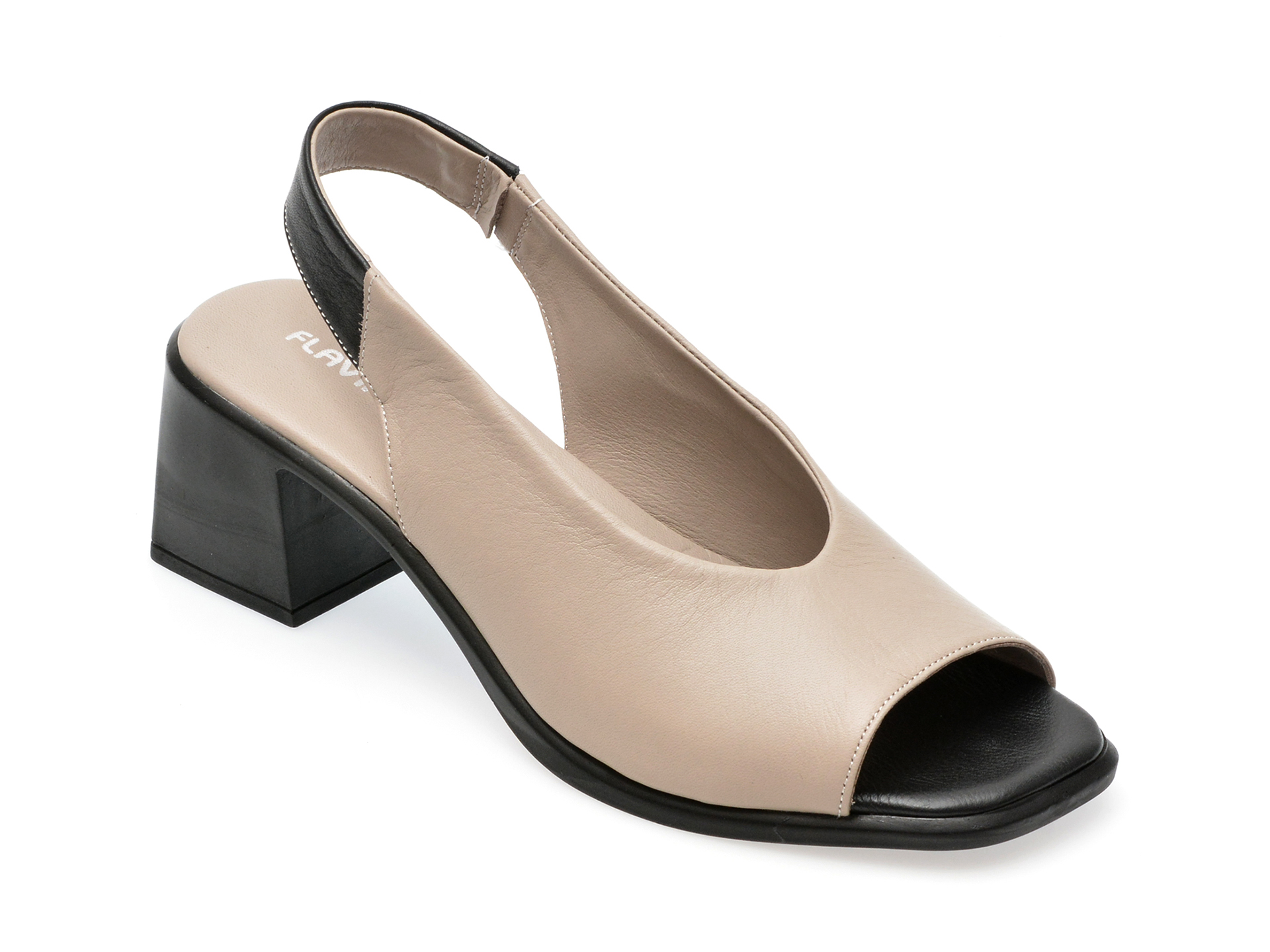 Sandale casual FLAVIA PASSINI gri, 875018, din piele naturala 1 Sandale casual FLAVIA PASSINI gri