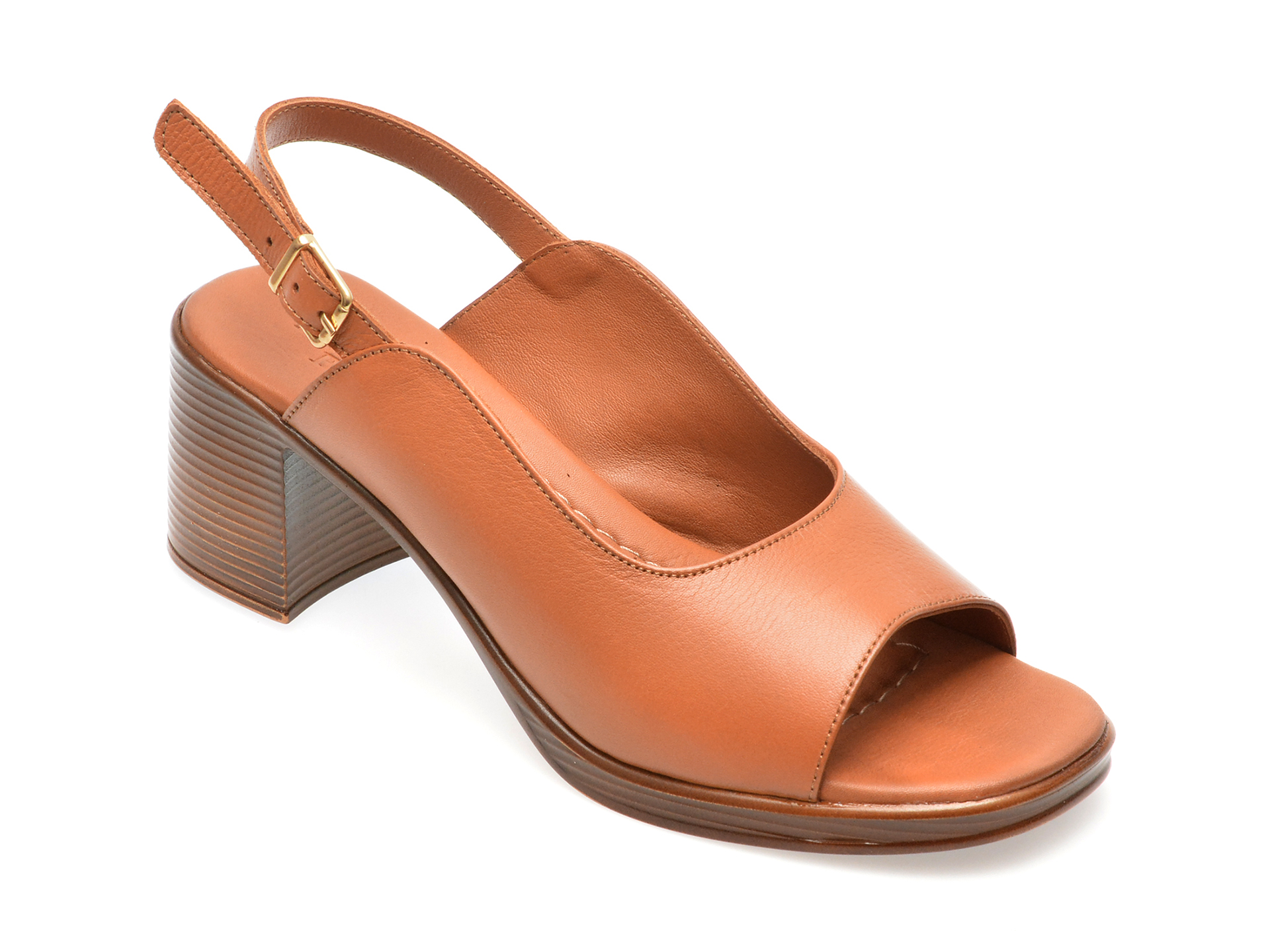 Sandale casual FLAVIA PASSINI maro, 131011, din piele naturala 1 Sandale casual FLAVIA PASSINI maro