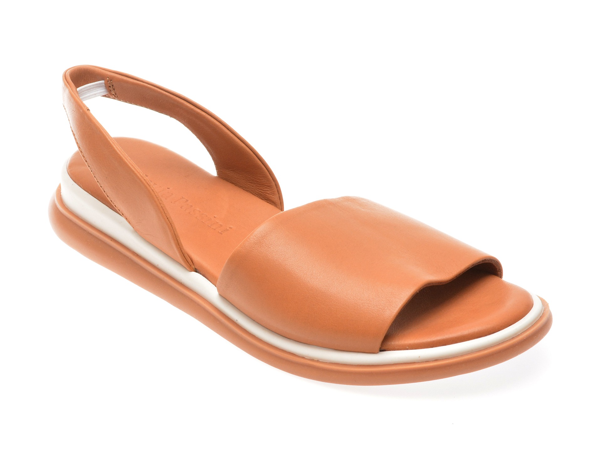 Sandale casual FLAVIA PASSINI maro, 347857, din piele naturala 1 Sandale casual FLAVIA PASSINI maro