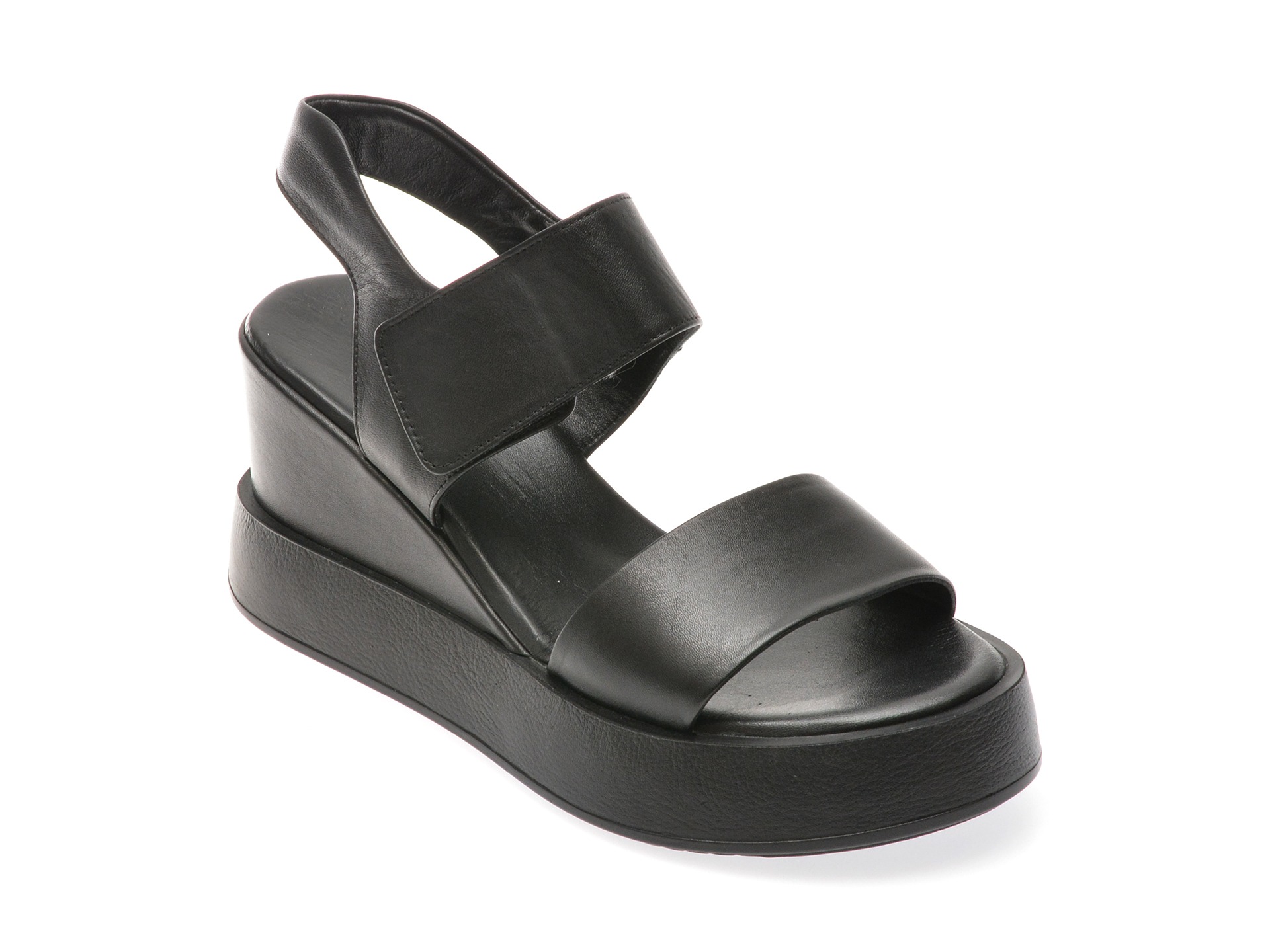 Sandale casual FLAVIA PASSINI negre, 3471091, din piele naturala 1 Sandale casual FLAVIA PASSINI negre