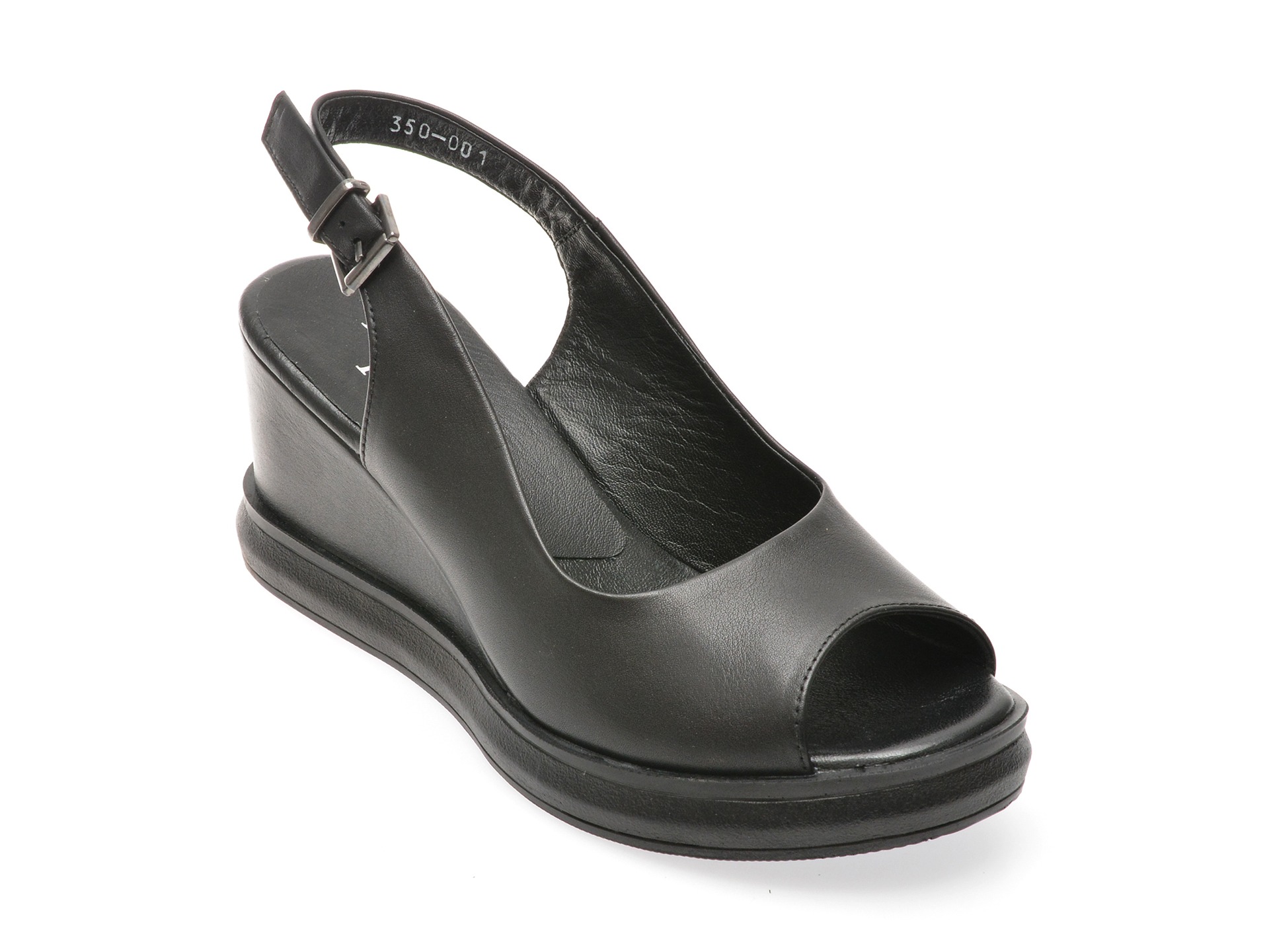 Sandale casual FLAVIA PASSINI negre, 347350, din piele naturala 1 Sandale casual FLAVIA PASSINI negre