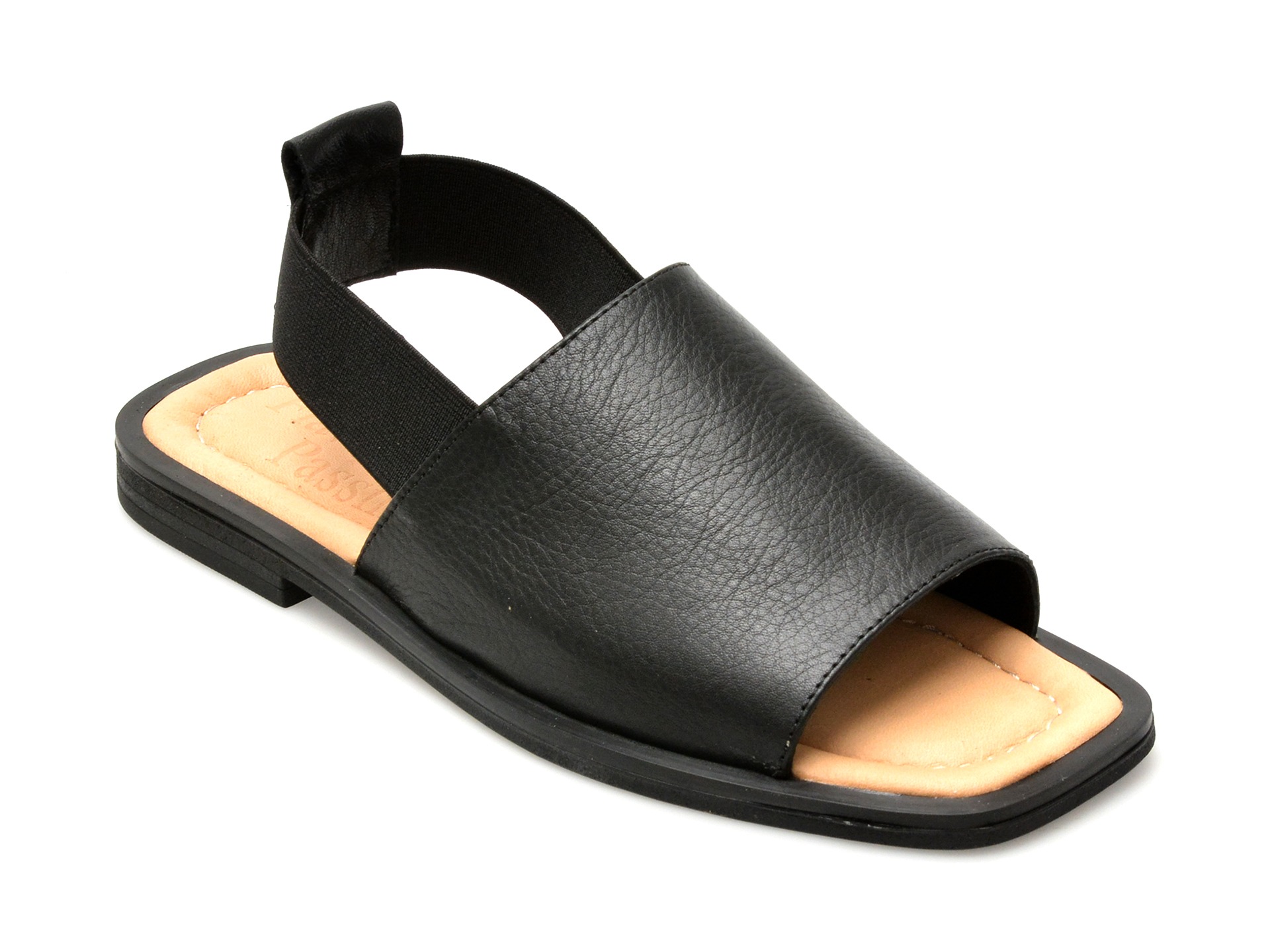 Sandale casual FLAVIA PASSINI negre, 5001802, din piele naturala 1 Sandale casual FLAVIA PASSINI negre