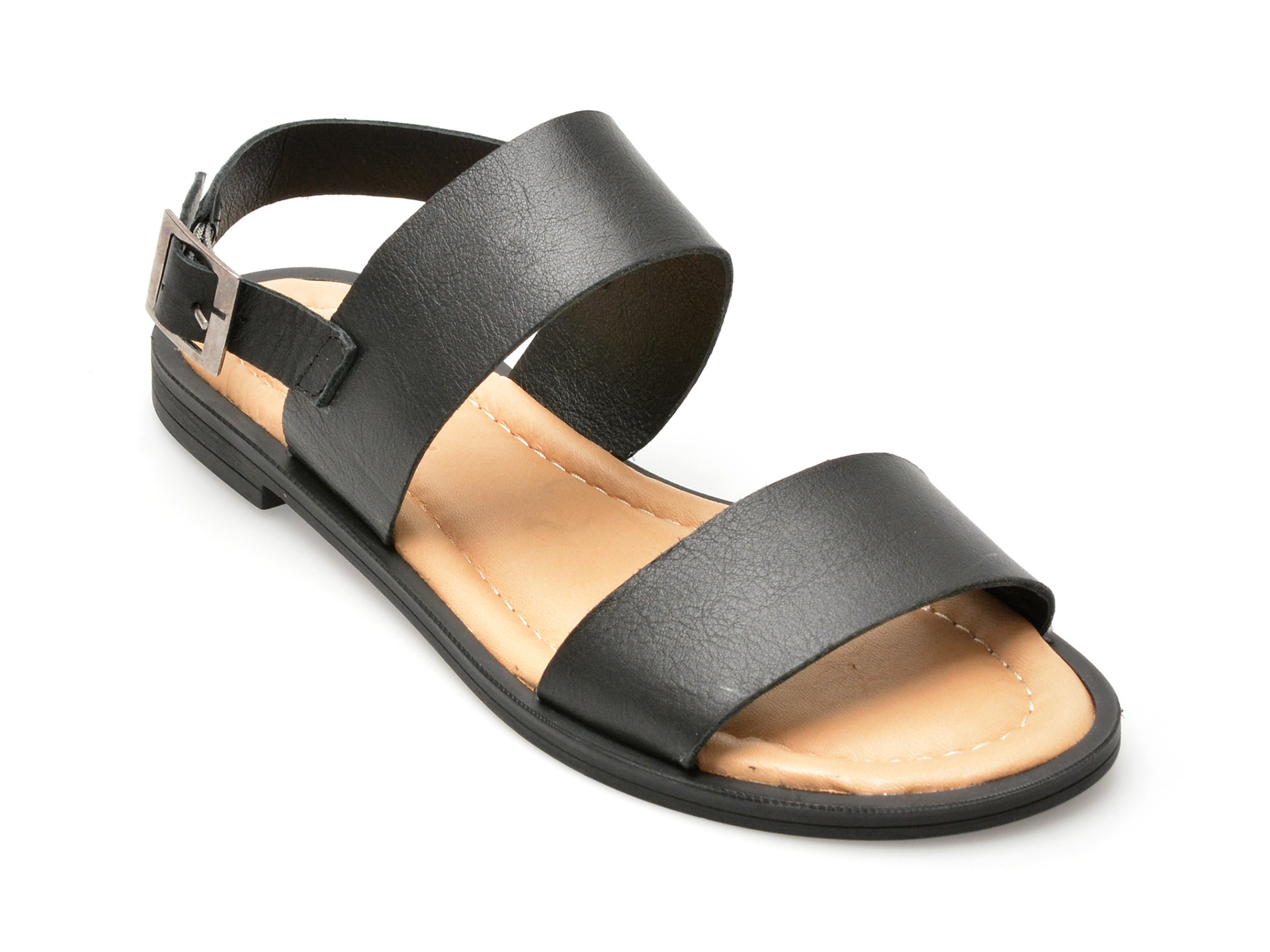 Sandale casual FLAVIA PASSINI negre, 5001806, din piele naturala 1 Sandale casual FLAVIA PASSINI negre
