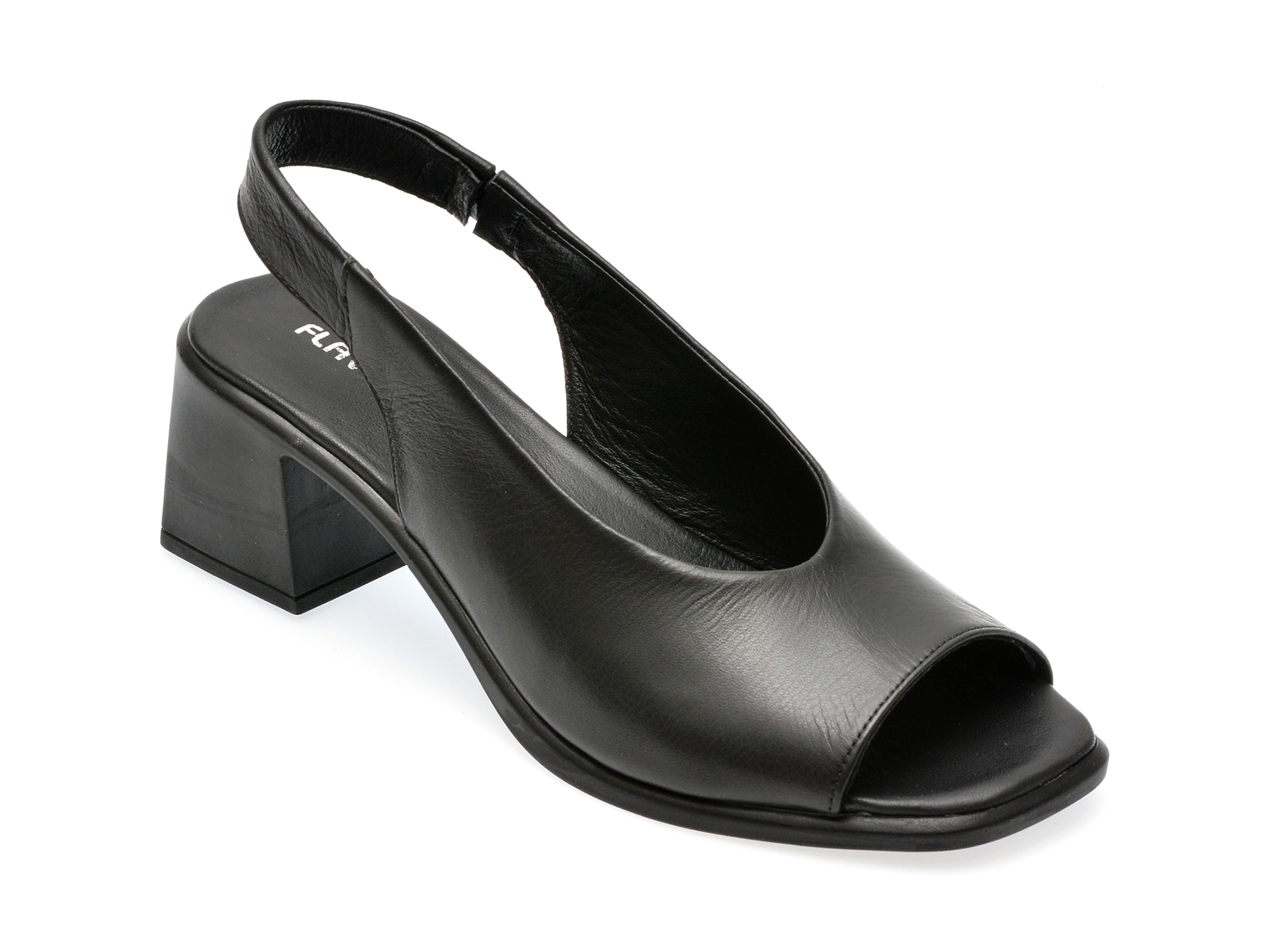 Sandale casual FLAVIA PASSINI negre, 875018, din piele naturala 1 Sandale casual FLAVIA PASSINI negre