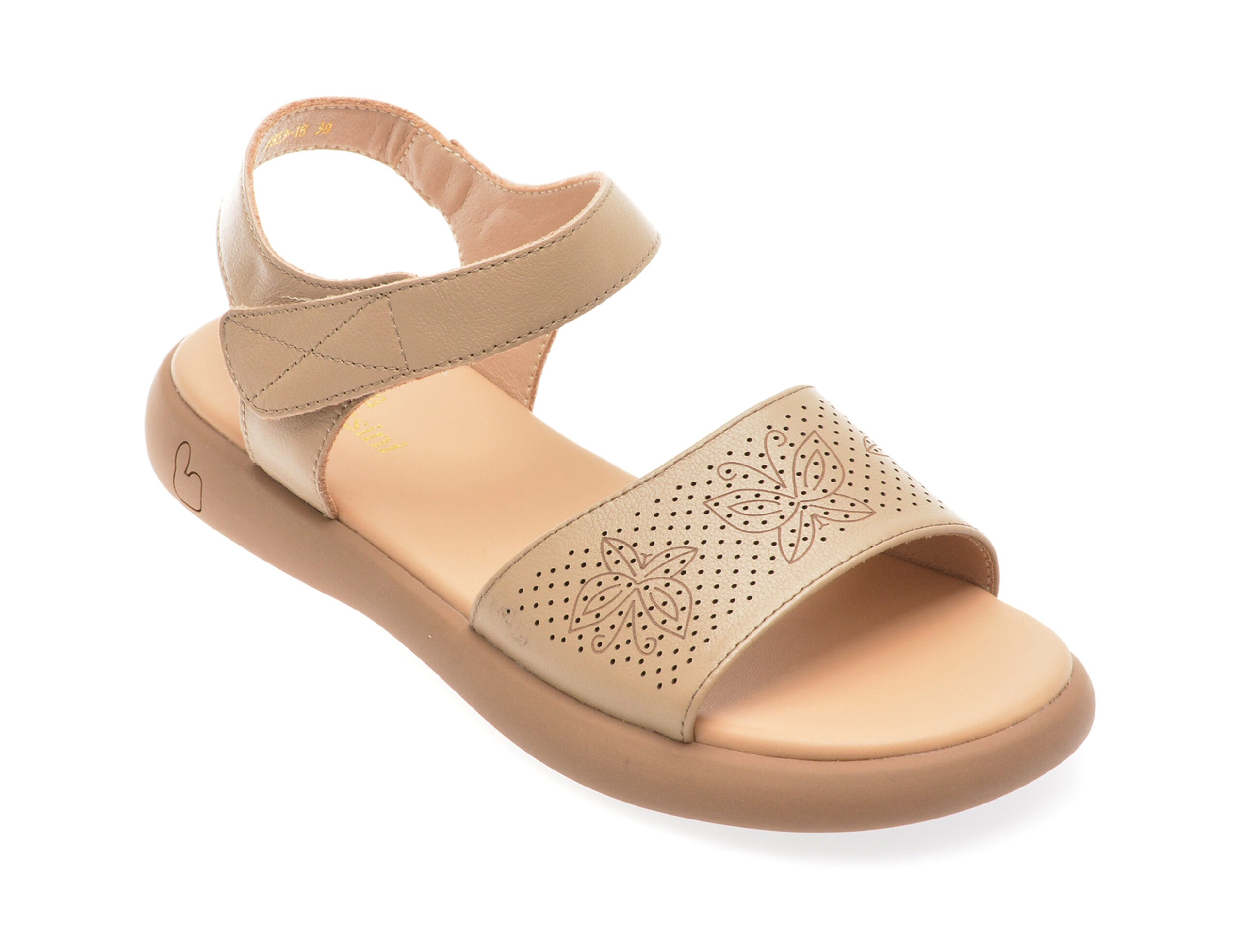 Sandale casual FLAVIA PASSINI nude, 8823, din piele naturala 1 Sandale casual FLAVIA PASSINI nude