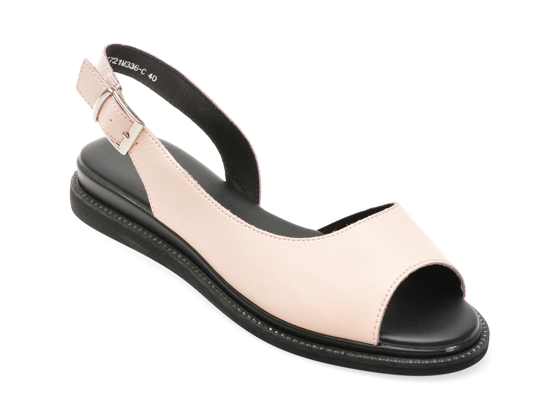 Sandale casual FLAVIA PASSINI roz, 17721M, din piele naturala 1 Sandale casual FLAVIA PASSINI roz