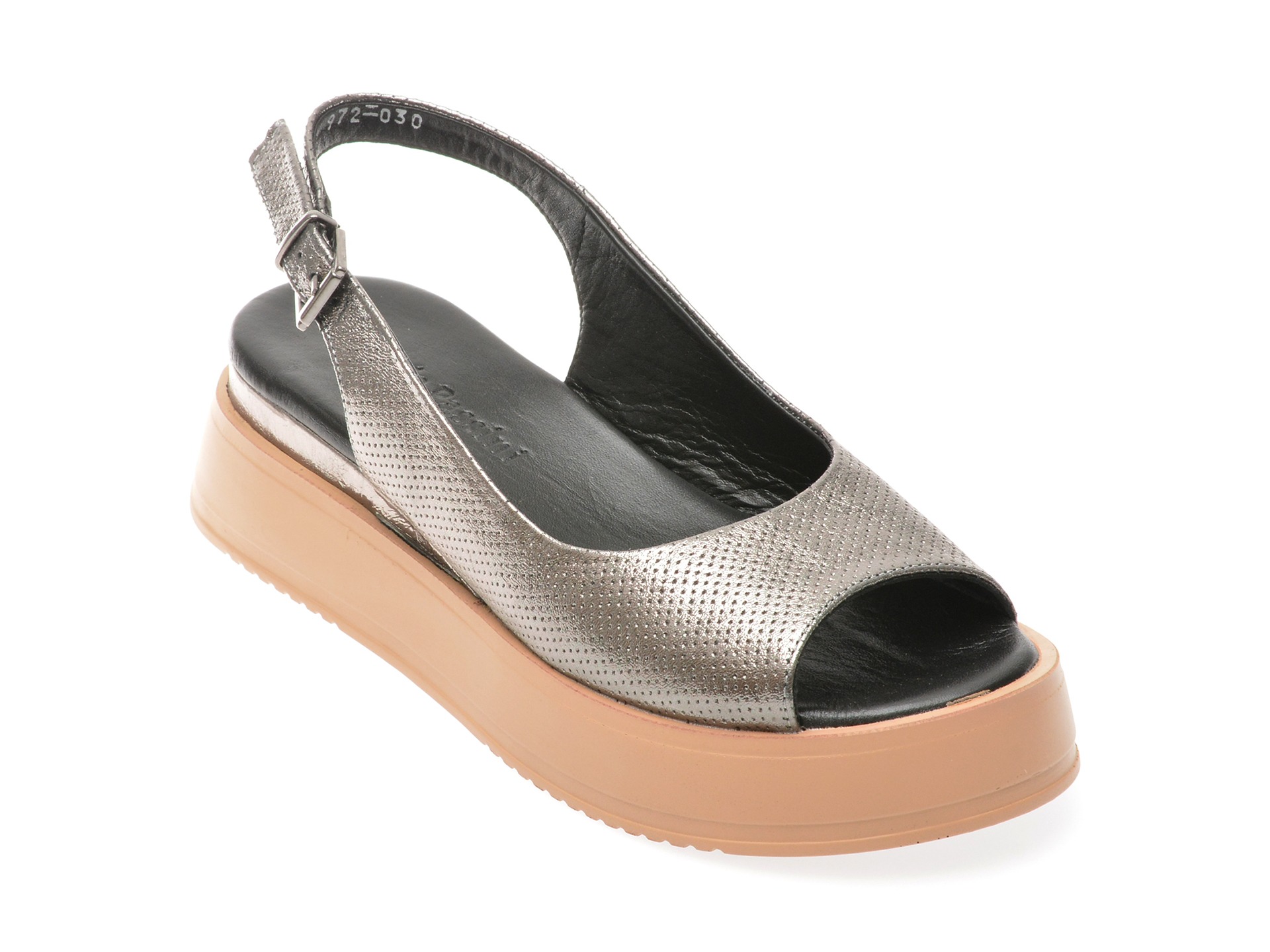 Sandale casual FLAVIA PASSINI verzi, 347972, din piele naturala 1 Sandale casual FLAVIA PASSINI verzi