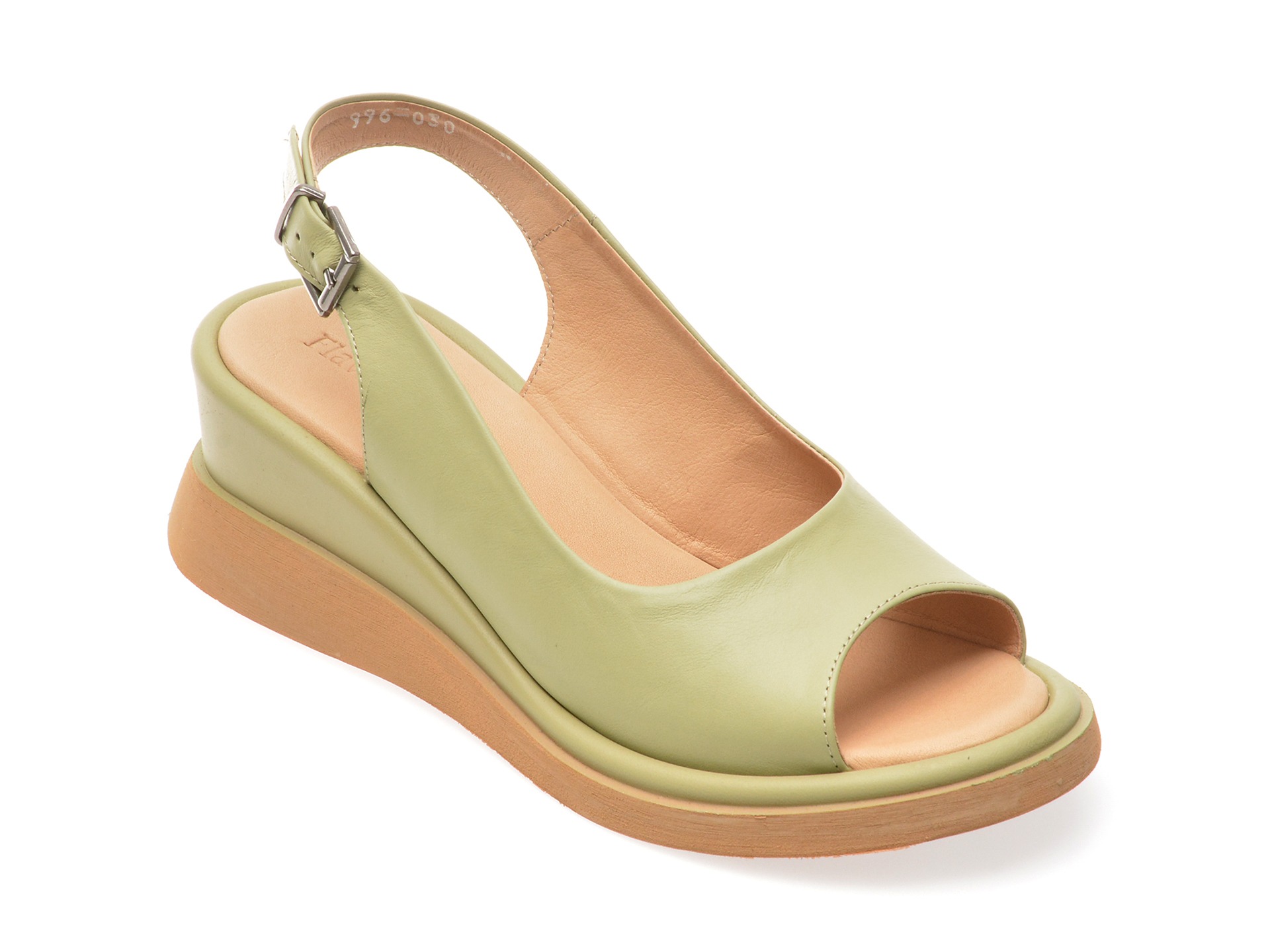 Sandale casual FLAVIA PASSINI verzi, 347996, din piele naturala 1 Sandale casual FLAVIA PASSINI verzi