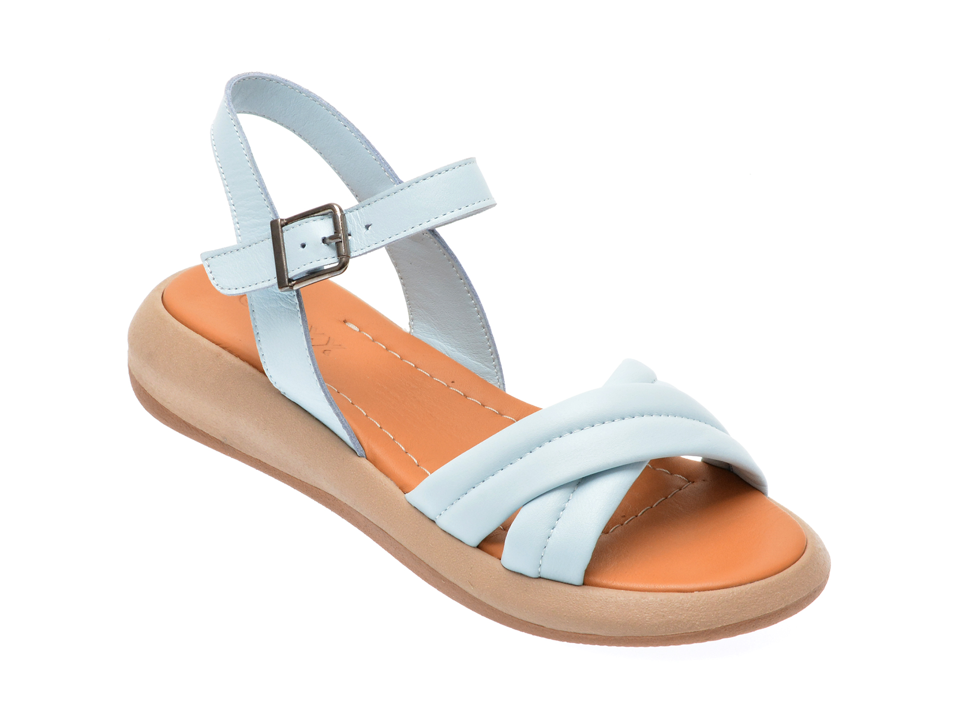 Sandale casual GRYXX albastre, 2301, din piele naturala 1 Sandale casual GRYXX albastre