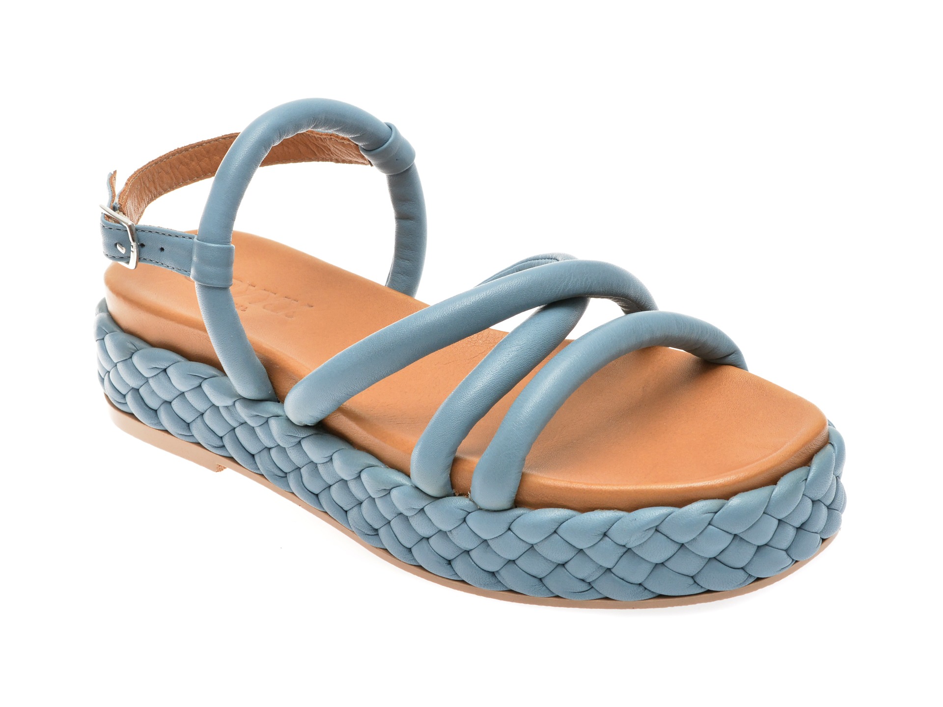 Sandale casual GRYXX albastre, 5363058, din piele naturala 1 Sandale casual GRYXX albastre