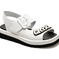 Sandale casual GRYXX albe