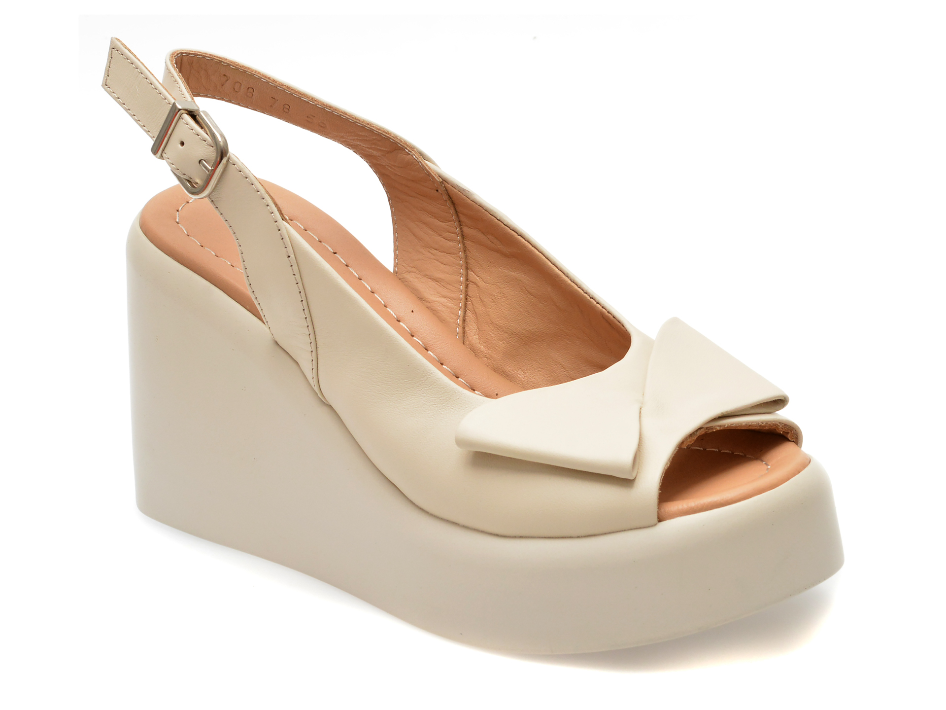 Sandale casual GRYXX albe, 321878, din piele naturala 1 Sandale casual GRYXX albe