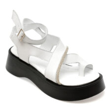 Sandale casual GRYXX albe