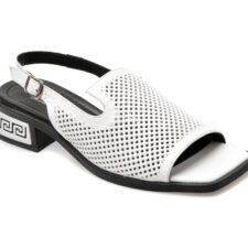 Sandale casual GRYXX albe