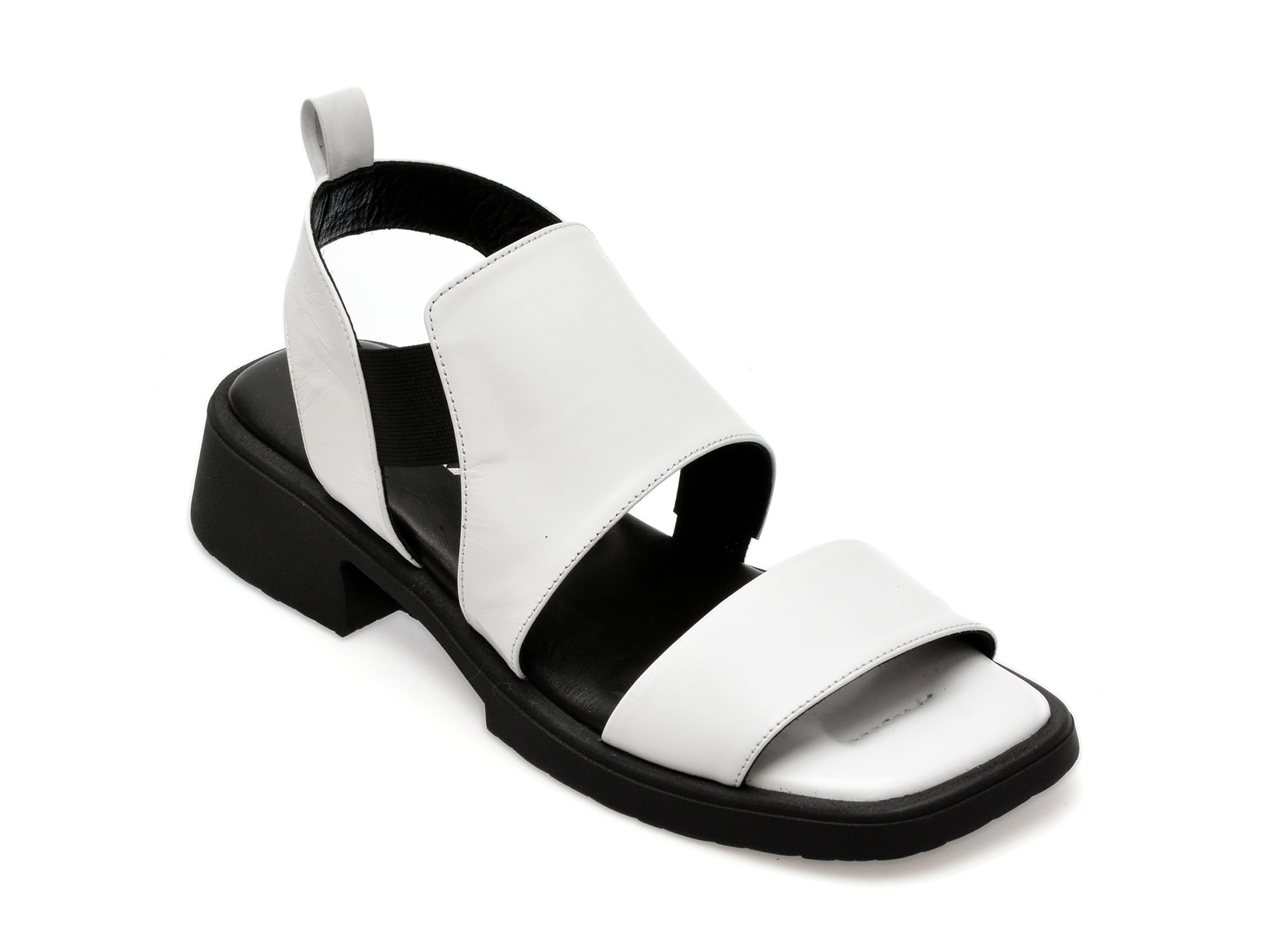 Sandale casual GRYXX albe, 96770, din piele naturala 1 Sandale casual GRYXX albe