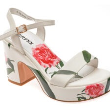 Sandale casual GRYXX albe