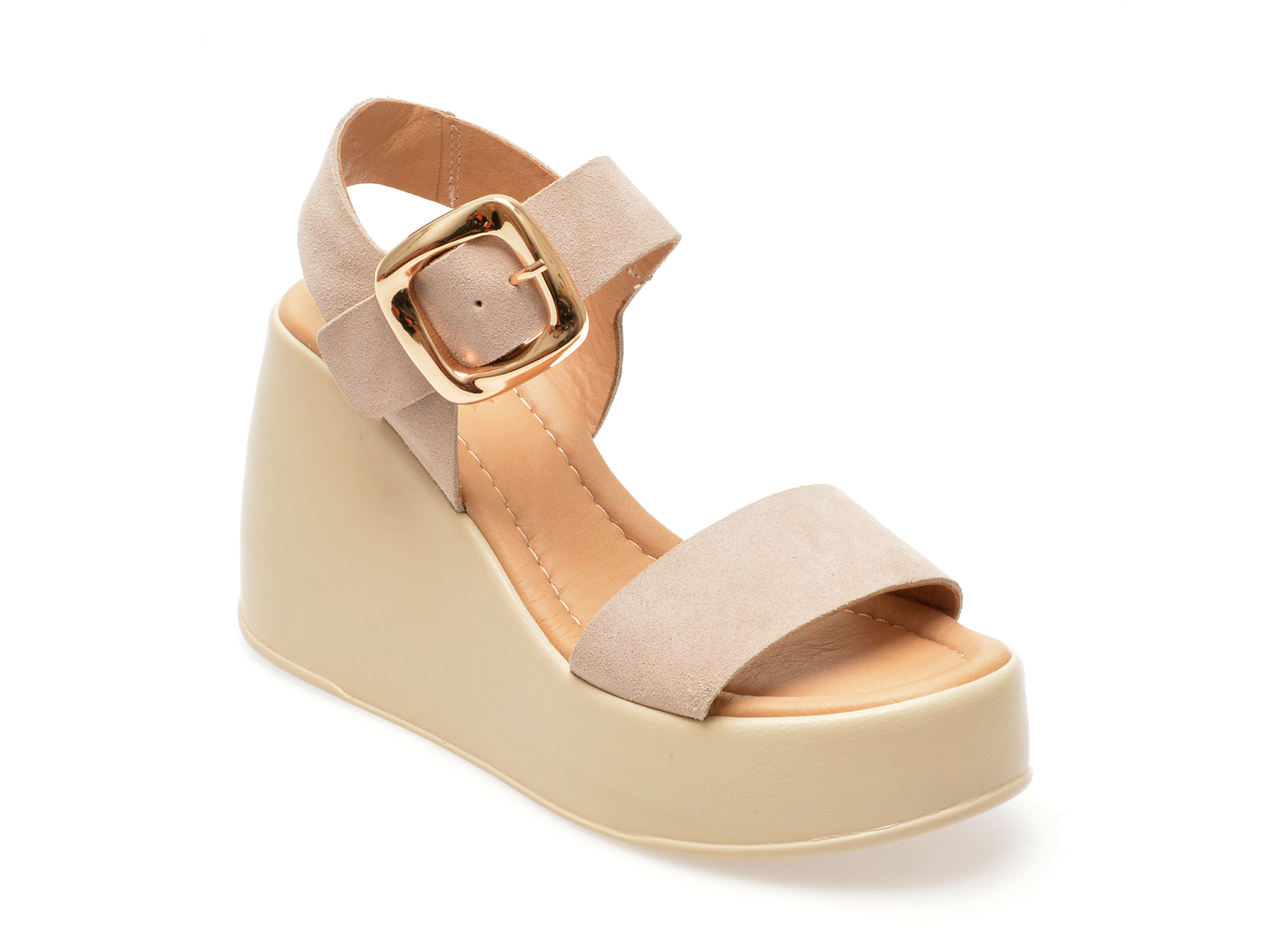 Sandale casual GRYXX bej, 5001729, din piele intoarsa 1 Sandale casual GRYXX bej