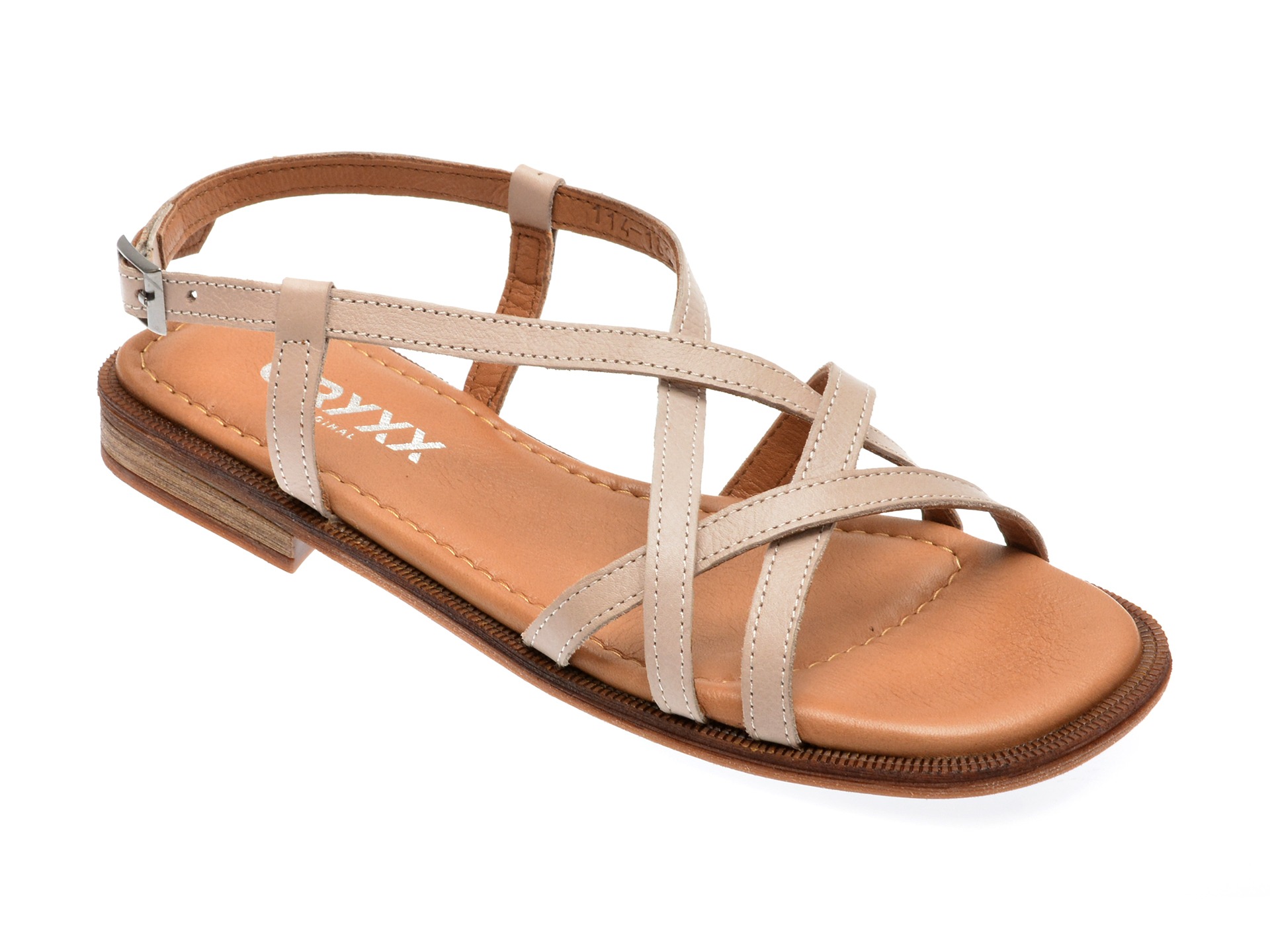 Sandale casual GRYXX gri, 1141621, din piele naturala 1 Sandale casual GRYXX gri