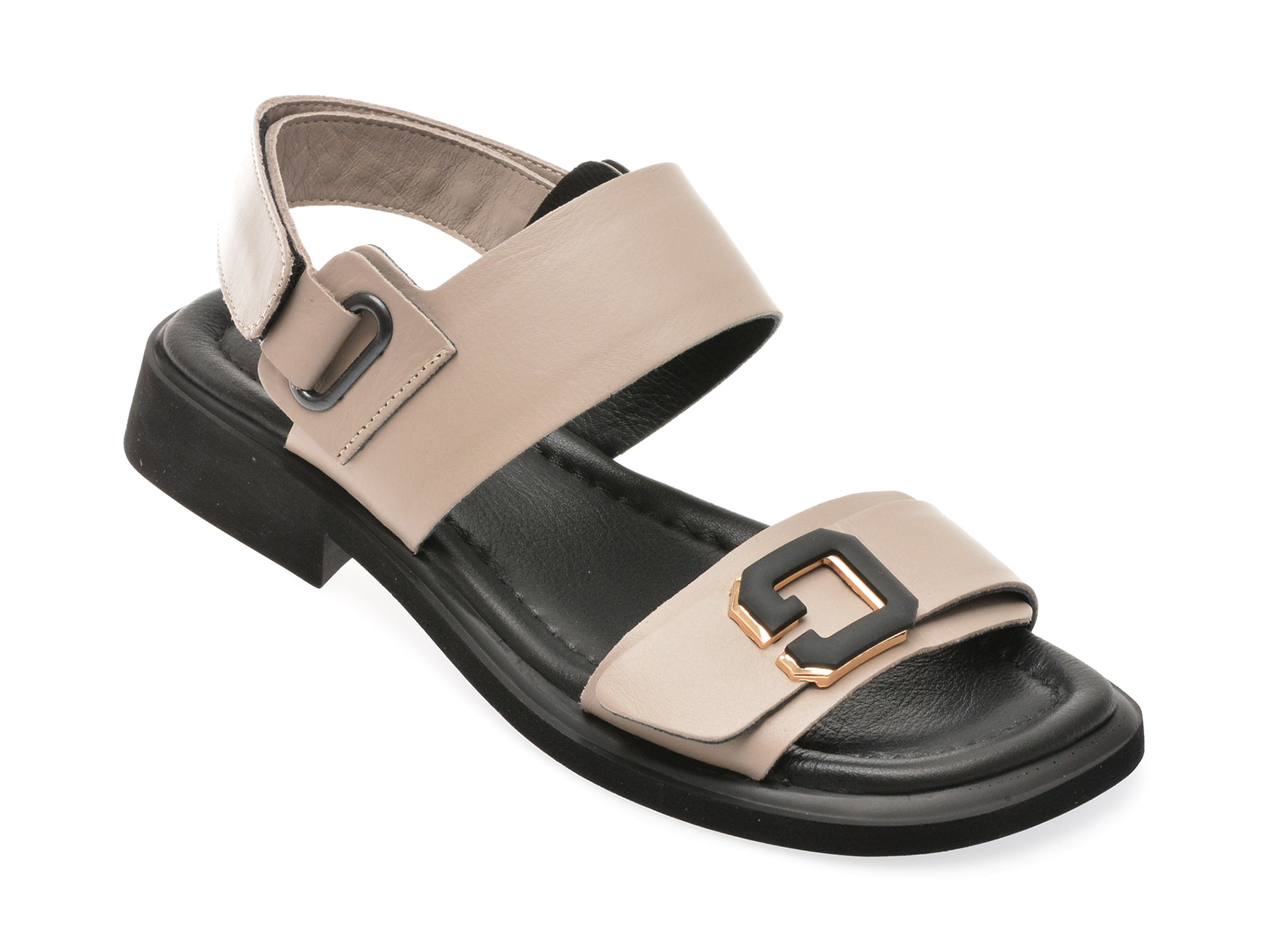 Sandale casual GRYXX gri, 321017, din piele naturala 1 Sandale casual GRYXX gri