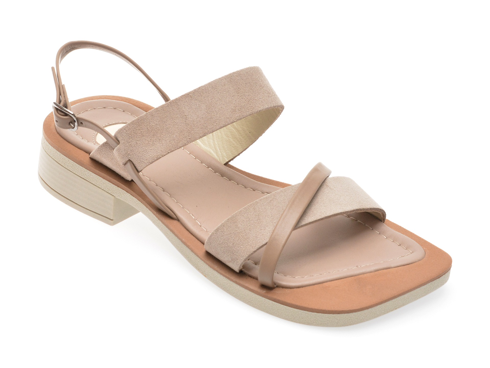 Sandale casual GRYXX gri, 4403410, din piele intoarsa 1 Sandale casual GRYXX gri