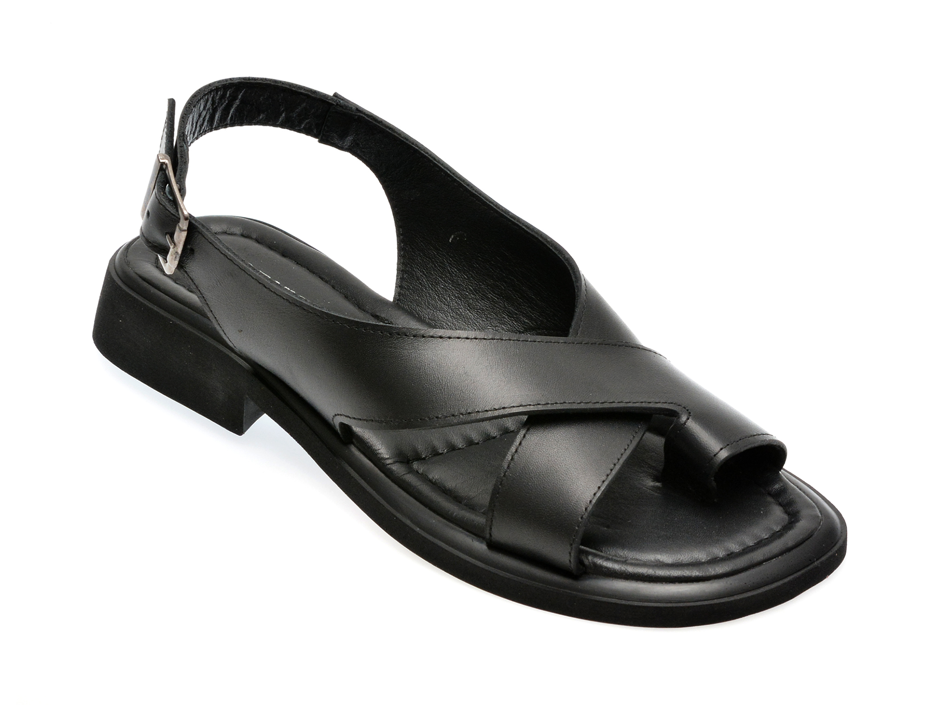 Sandale casual GRYXX negre, 1301206, din piele naturala 1 Sandale casual GRYXX negre
