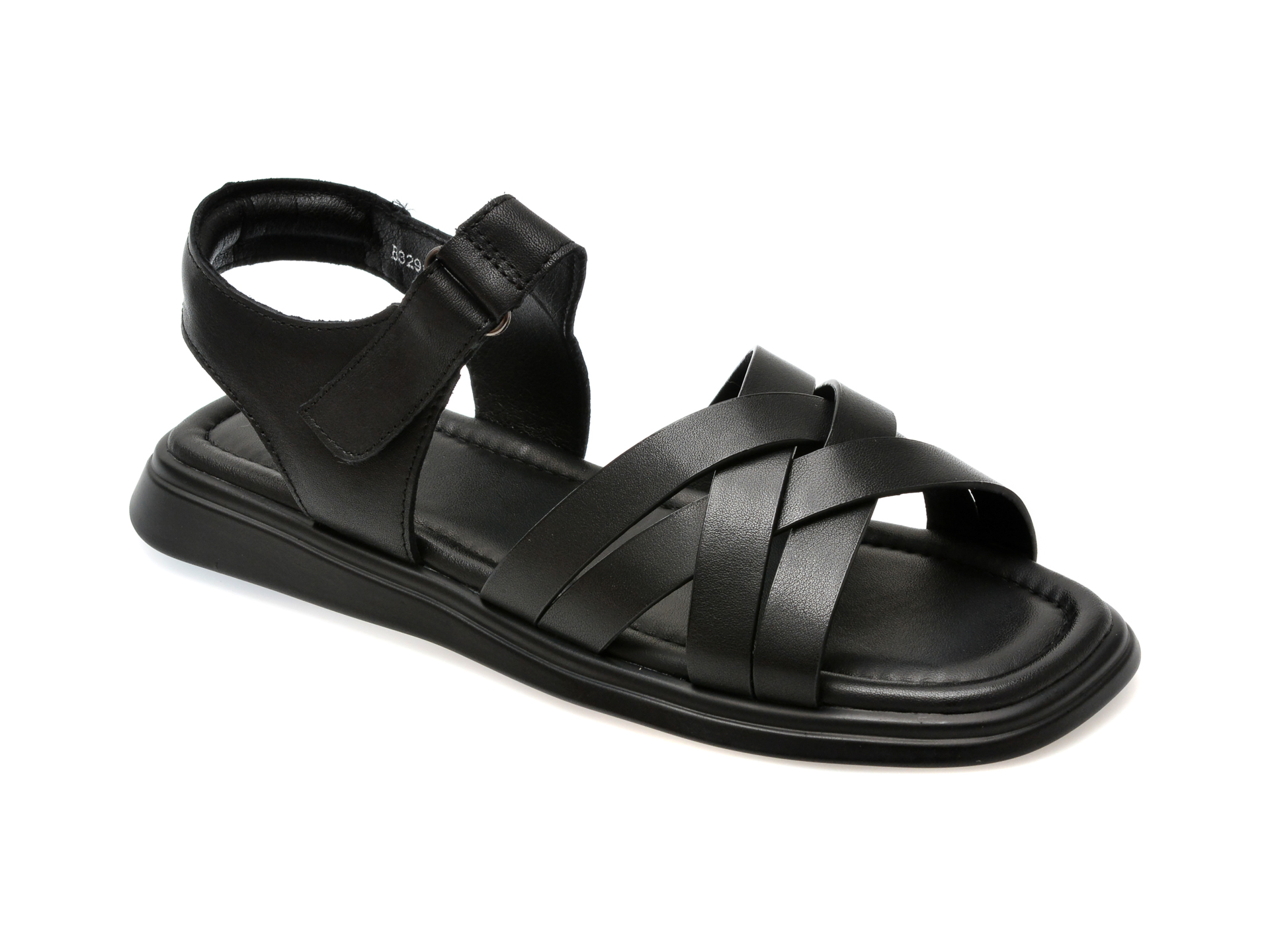 Sandale casual GRYXX negre, 32911, din piele naturala 1 Sandale casual GRYXX negre
