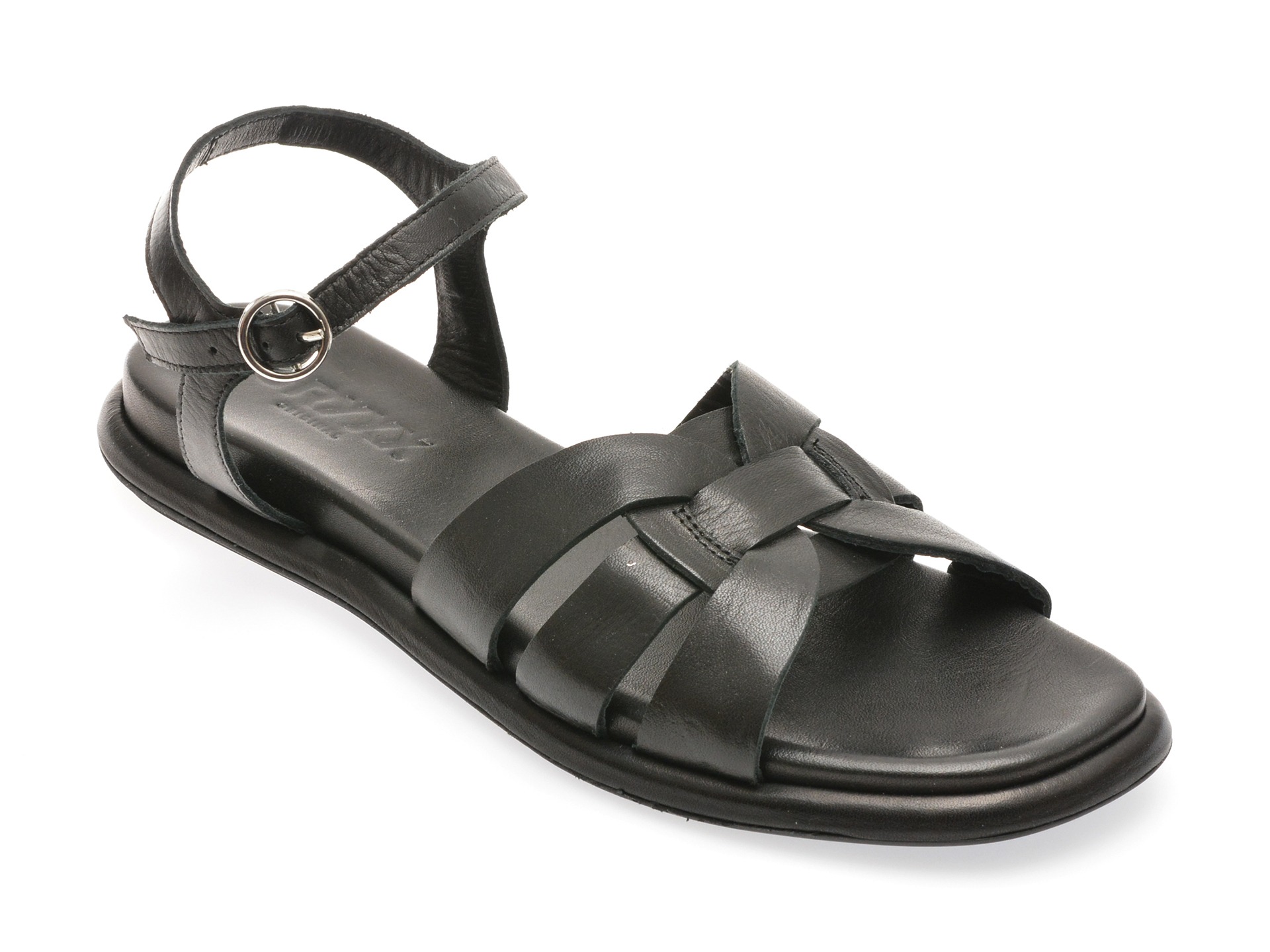 Sandale casual GRYXX negre, 4153, din piele naturala 1 Sandale casual GRYXX negre