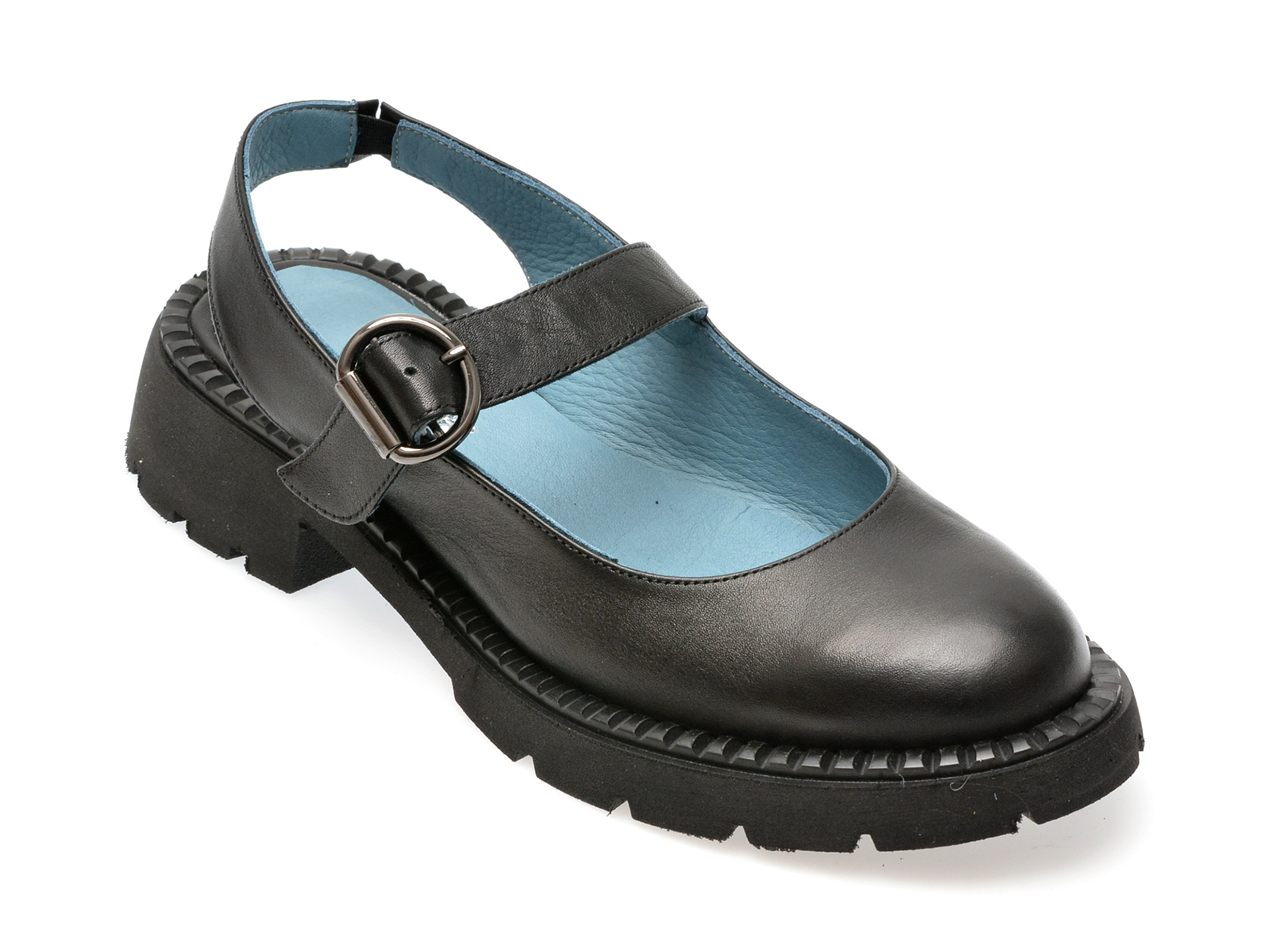 Sandale casual GRYXX negre, 601107, din piele naturala 1 Sandale casual GRYXX negre
