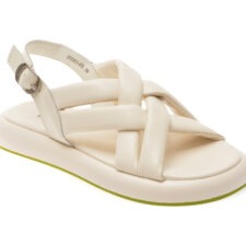 Sandale casual IMAGE albe