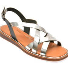 Sandale casual IMAGE argintii