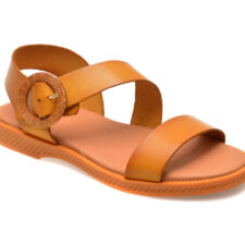 Sandale casual IMAGE maro