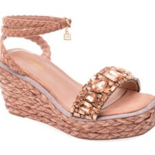 Sandale casual LAURA BIAGIOTTI roz