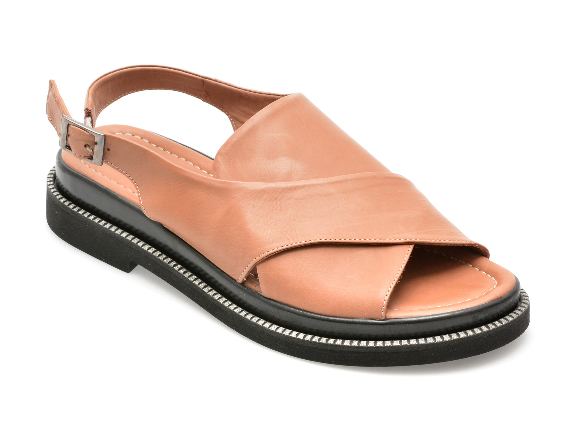 Sandale casual MAGRIT gri, 20, din piele naturala 1 Sandale casual MAGRIT gri