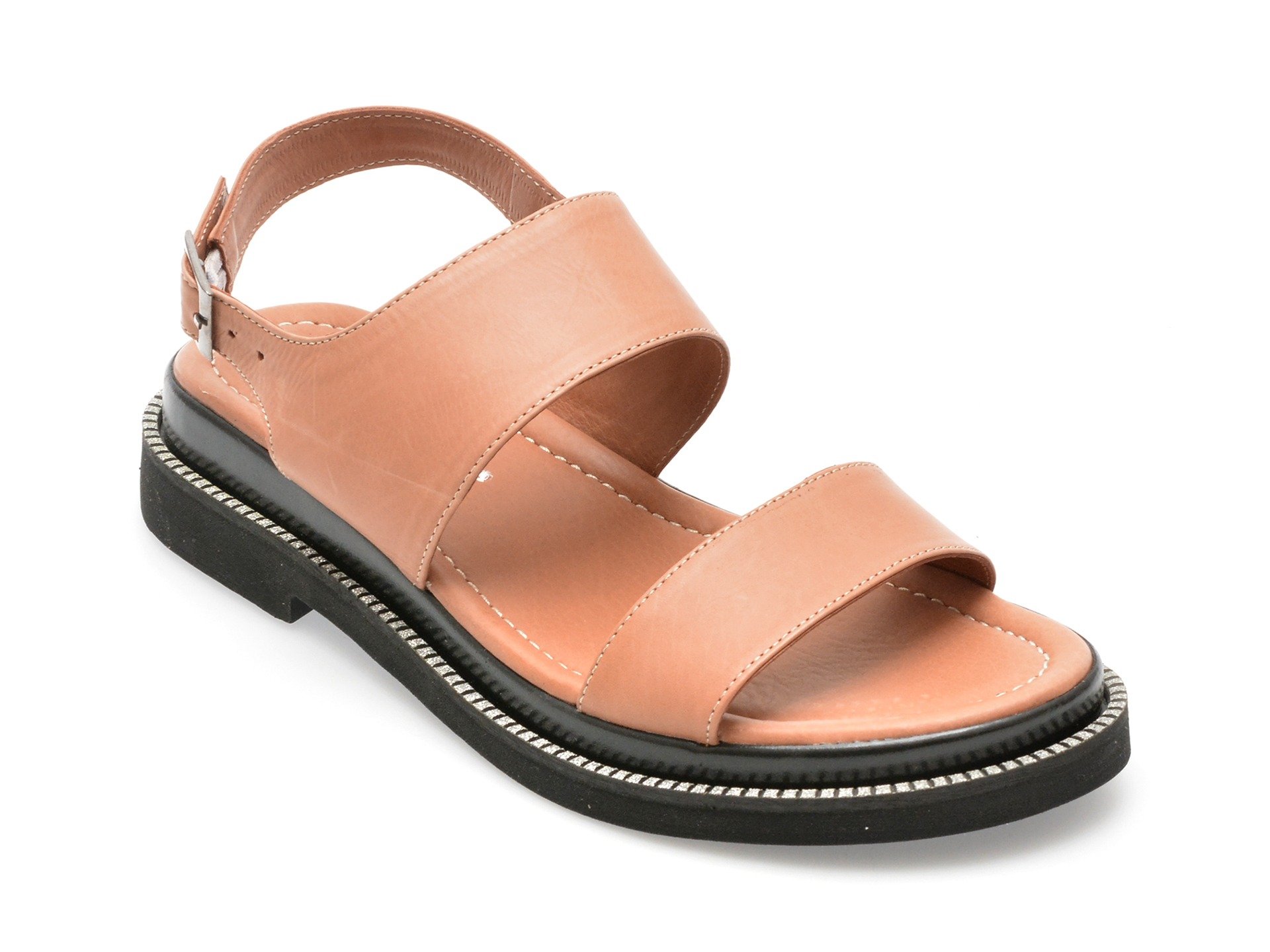 Sandale casual MAGRIT maro, 14, din piele naturala 1 Sandale casual MAGRIT maro