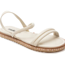 Sandale casual MOLECA albe