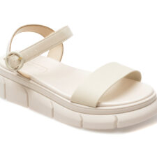 Sandale casual MOLECA albe